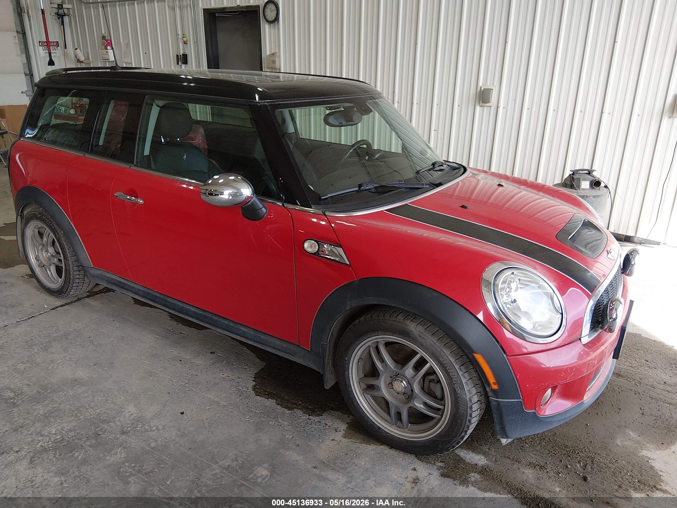 2009 MINI Clubman S, VIN WMWMM33519TP92523 — Обычный износ