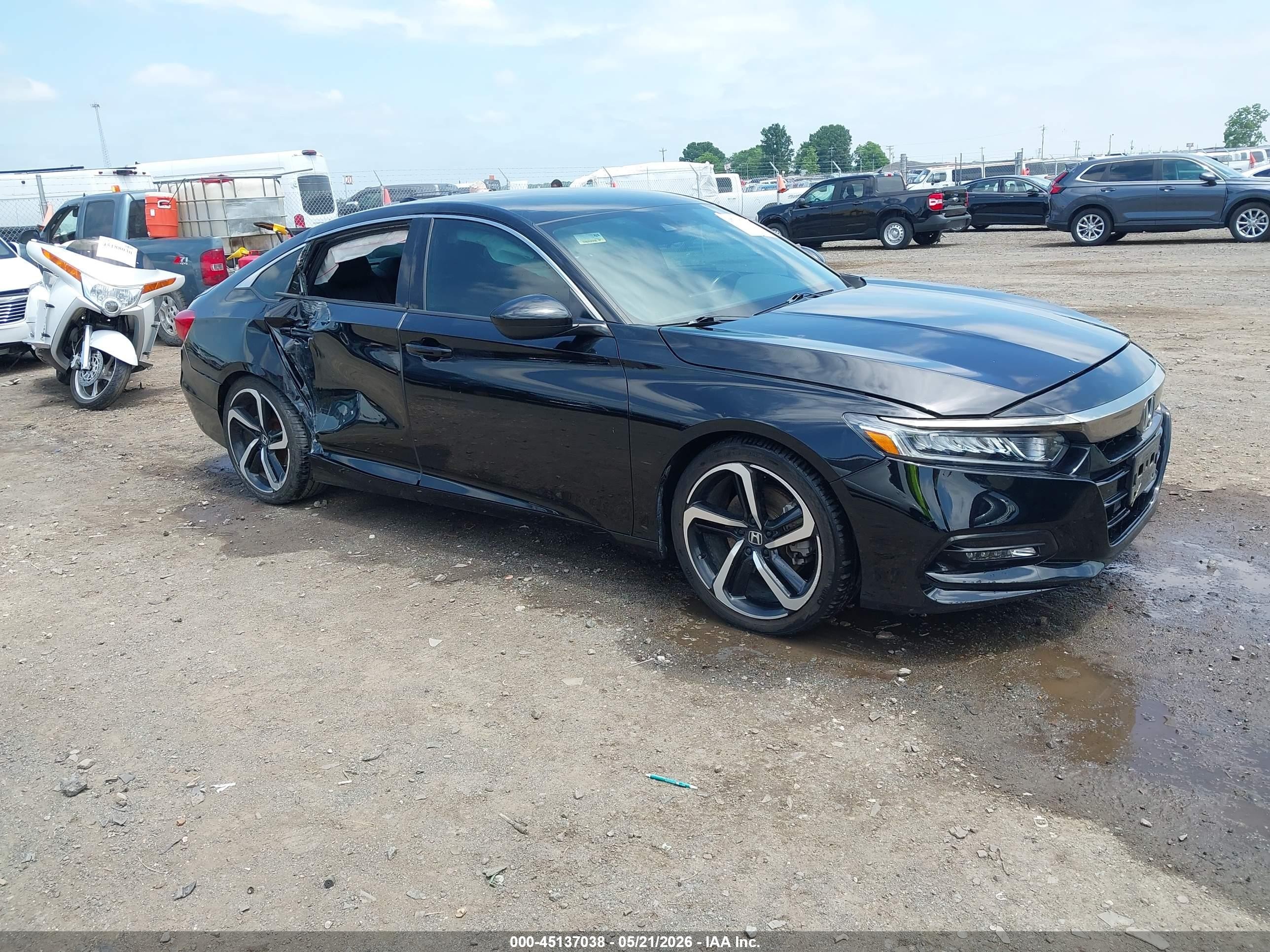 2020 Honda Accord Sport, VIN 1HGCV1F32LA132988 — Side
