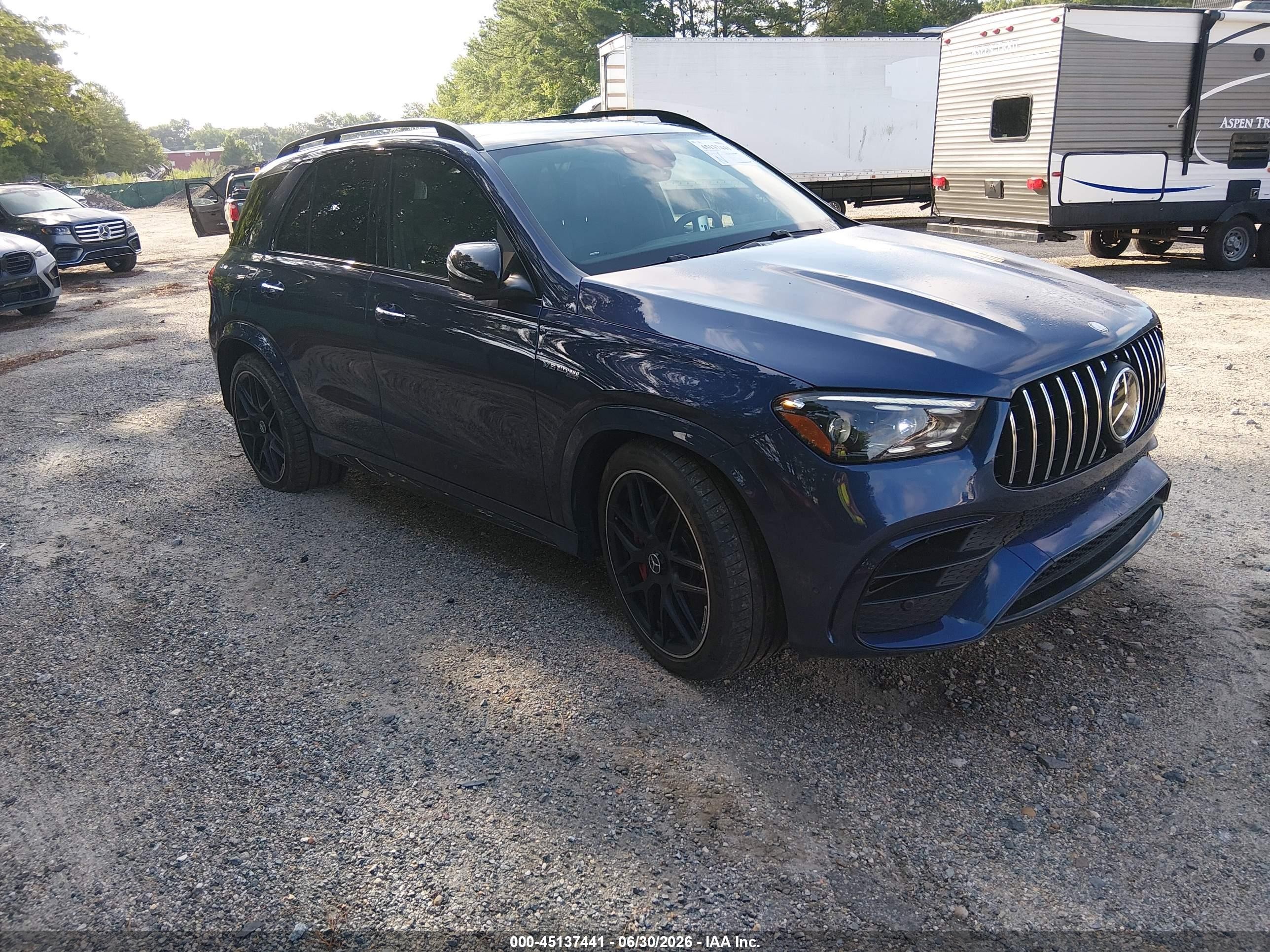 2024 Mercedes-Benz GLE 63 S AMG, VIN 4JGFB8KB1RB050727 — Theft recovery