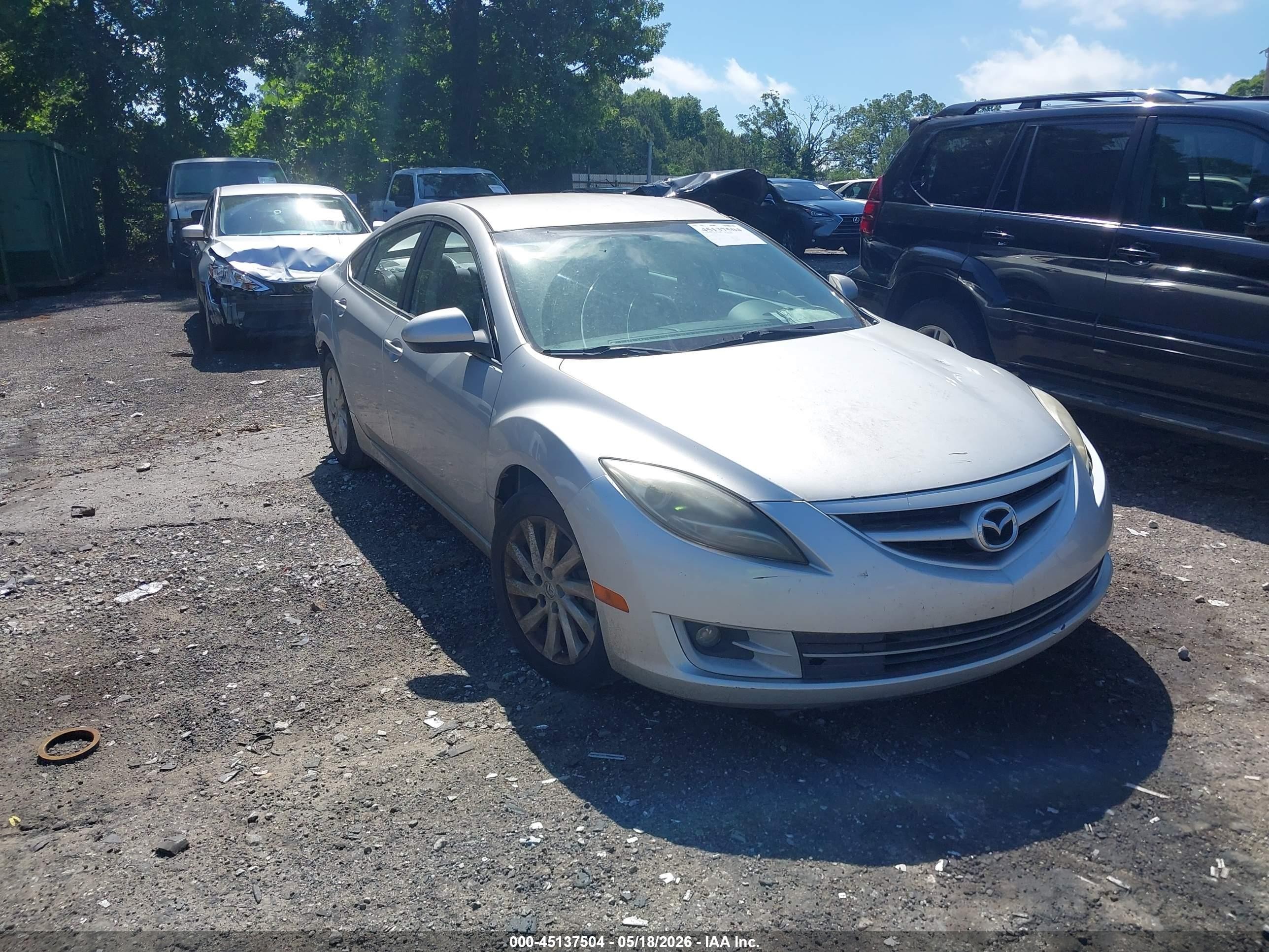 2012 Mazda 6 i Touring, VIN 1YVHZ8DH9C5M15990 — Rear end