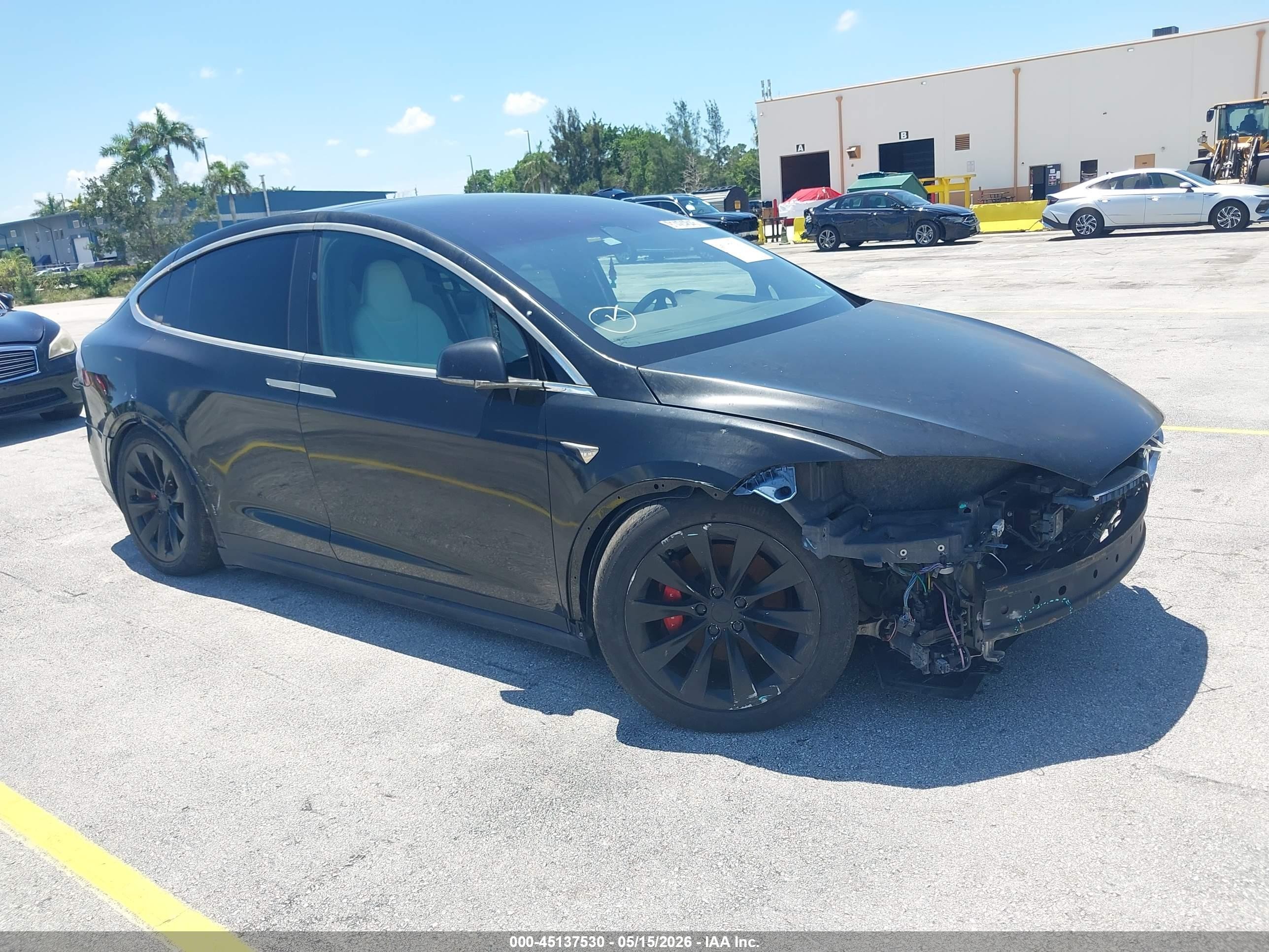 2019 Tesla Model X P100D, VIN 5YJXCDE43KF186128 — All over
