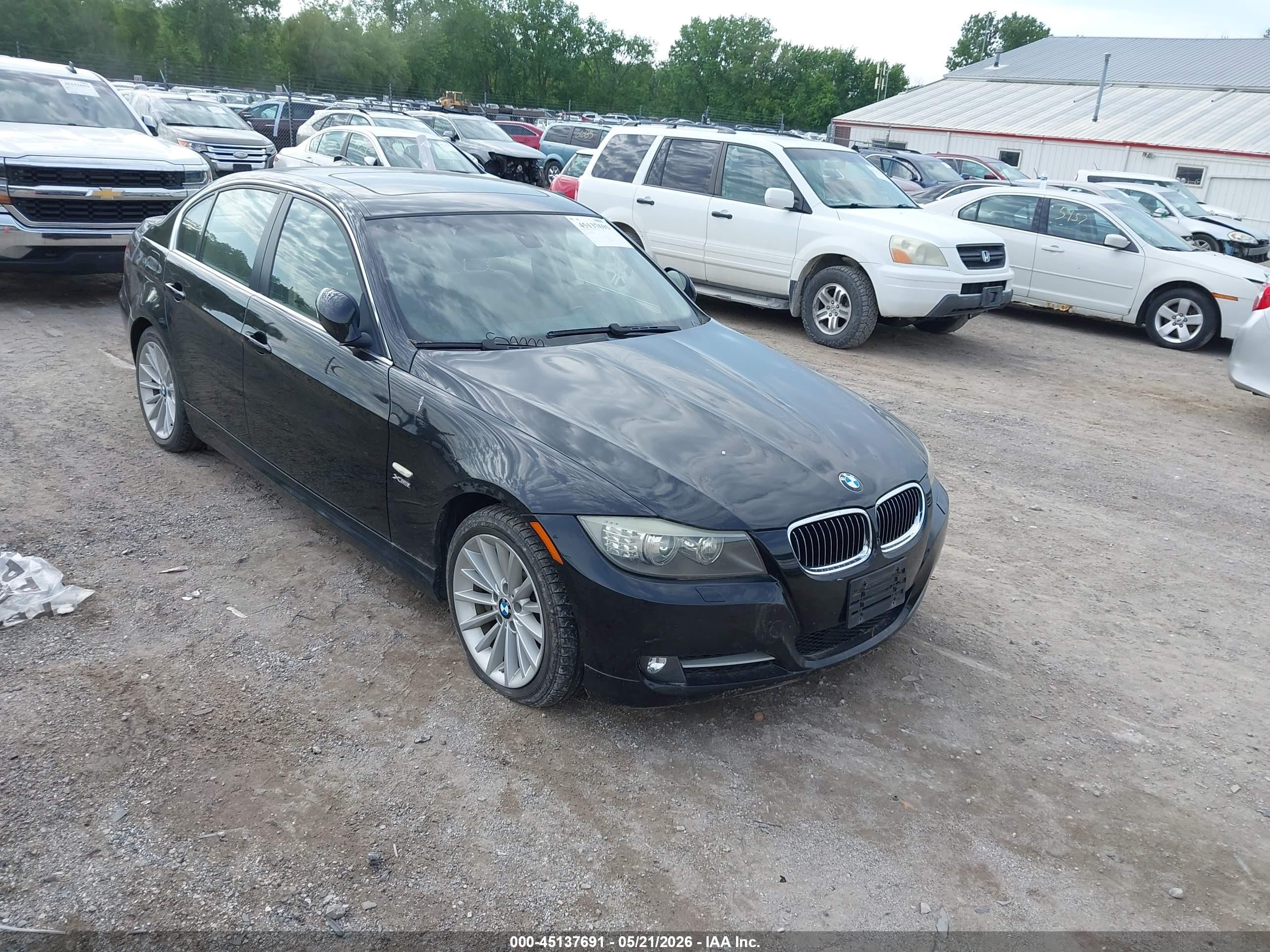 2009 BMW 3 Series 335i xDrive, VIN WBAPL33599A404403 — Hail