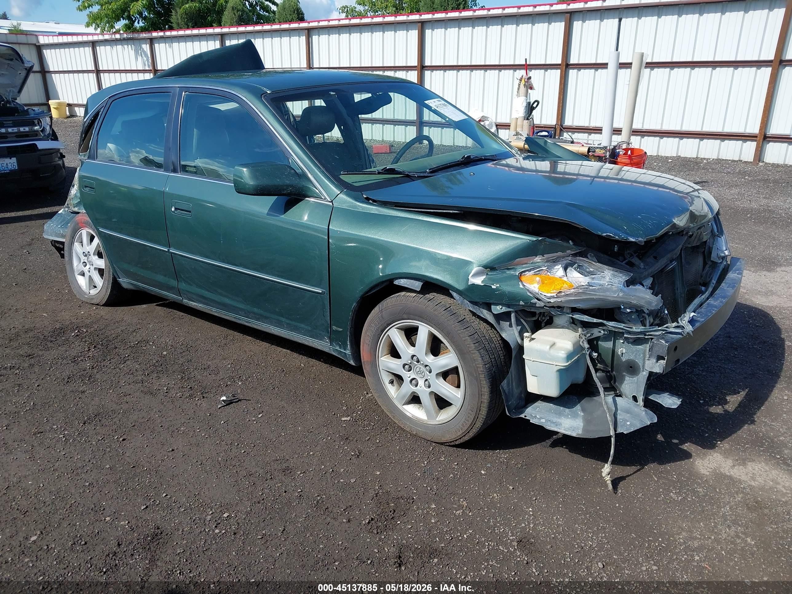 2001 Toyota Avalon XLS, VIN 4T1BF28B41U139191 — All over