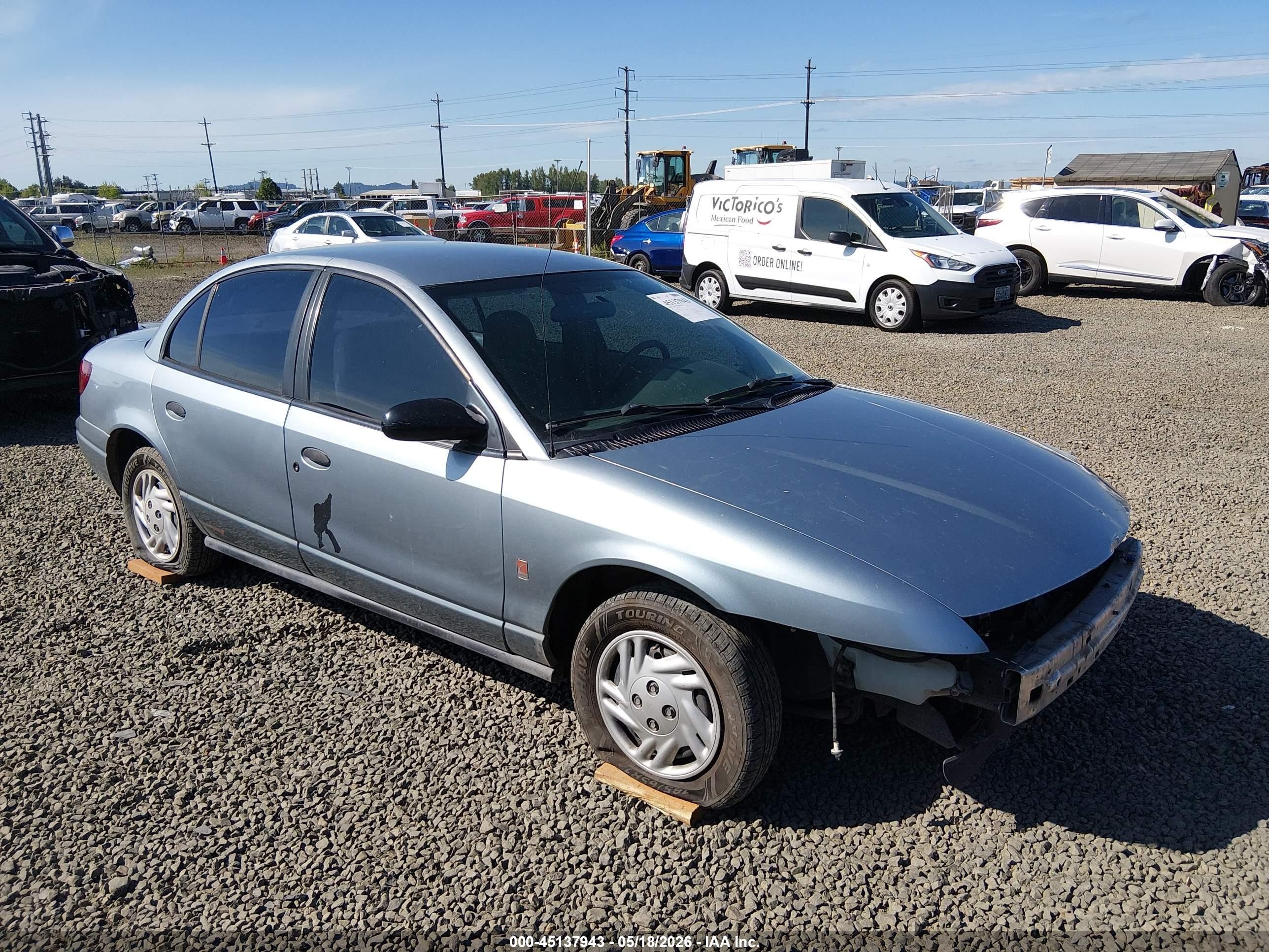 2002 Saturn SL, VIN 1G8ZS52892Z252744 — Перед