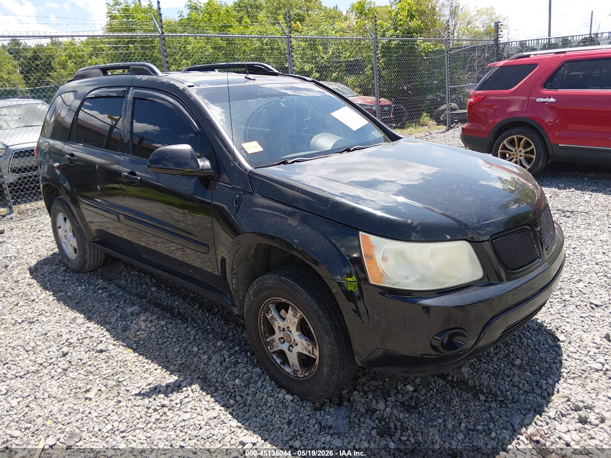 2006 Pontiac Torrent, VIN 2CKDL63F166086388 — Rear end