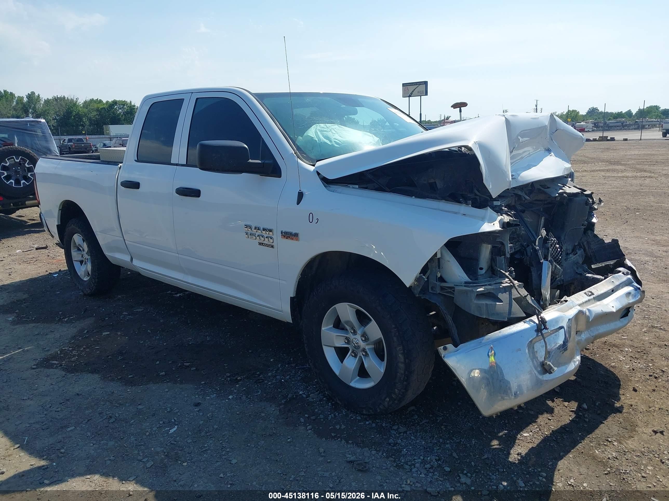 2021 Ram 1500 Tradesman, VIN 1C6RR6FT8MS517887 — Front end