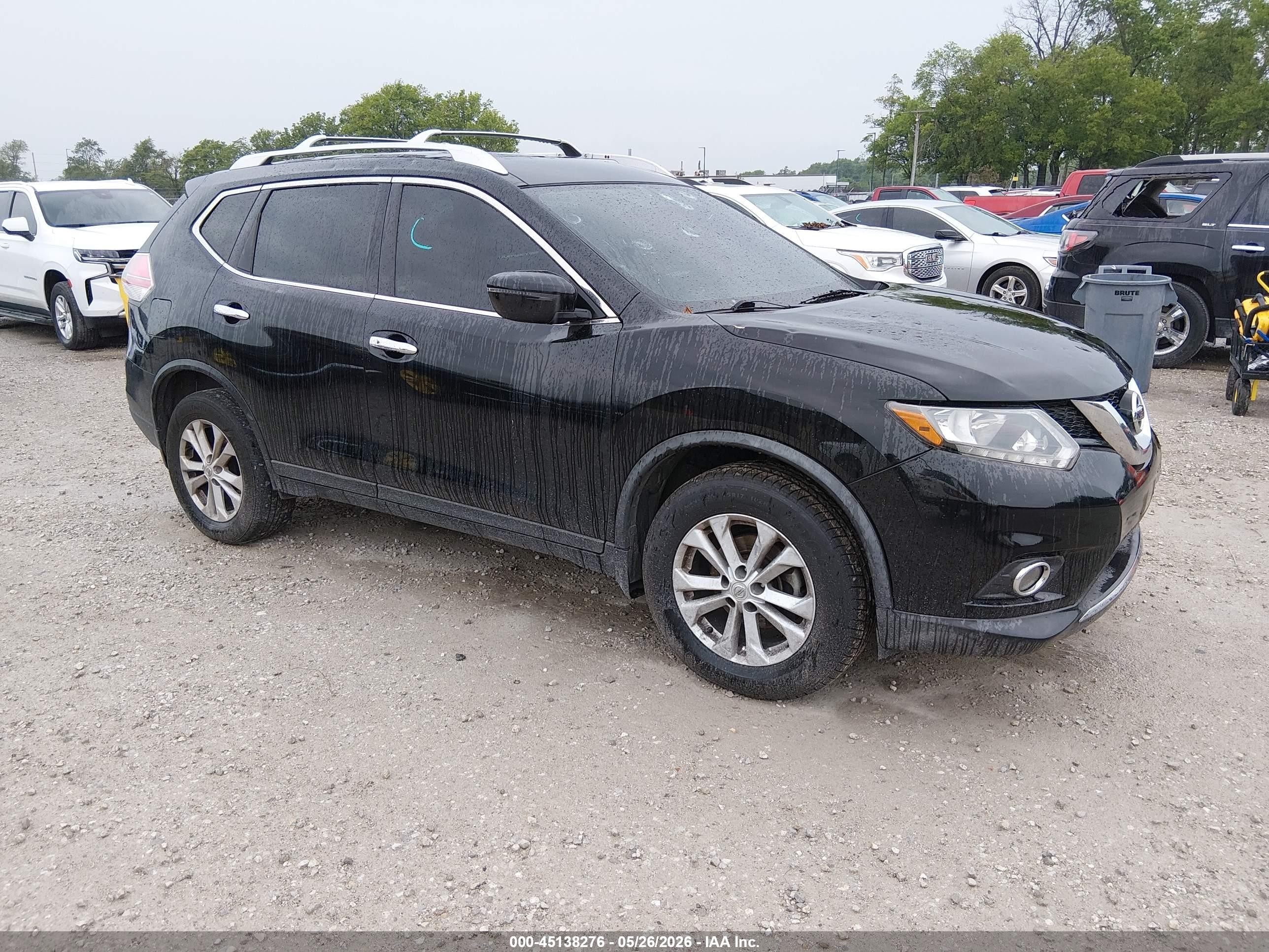 2016 Nissan Rogue SV, VIN KNMAT2MV1GP731602 — Hail
