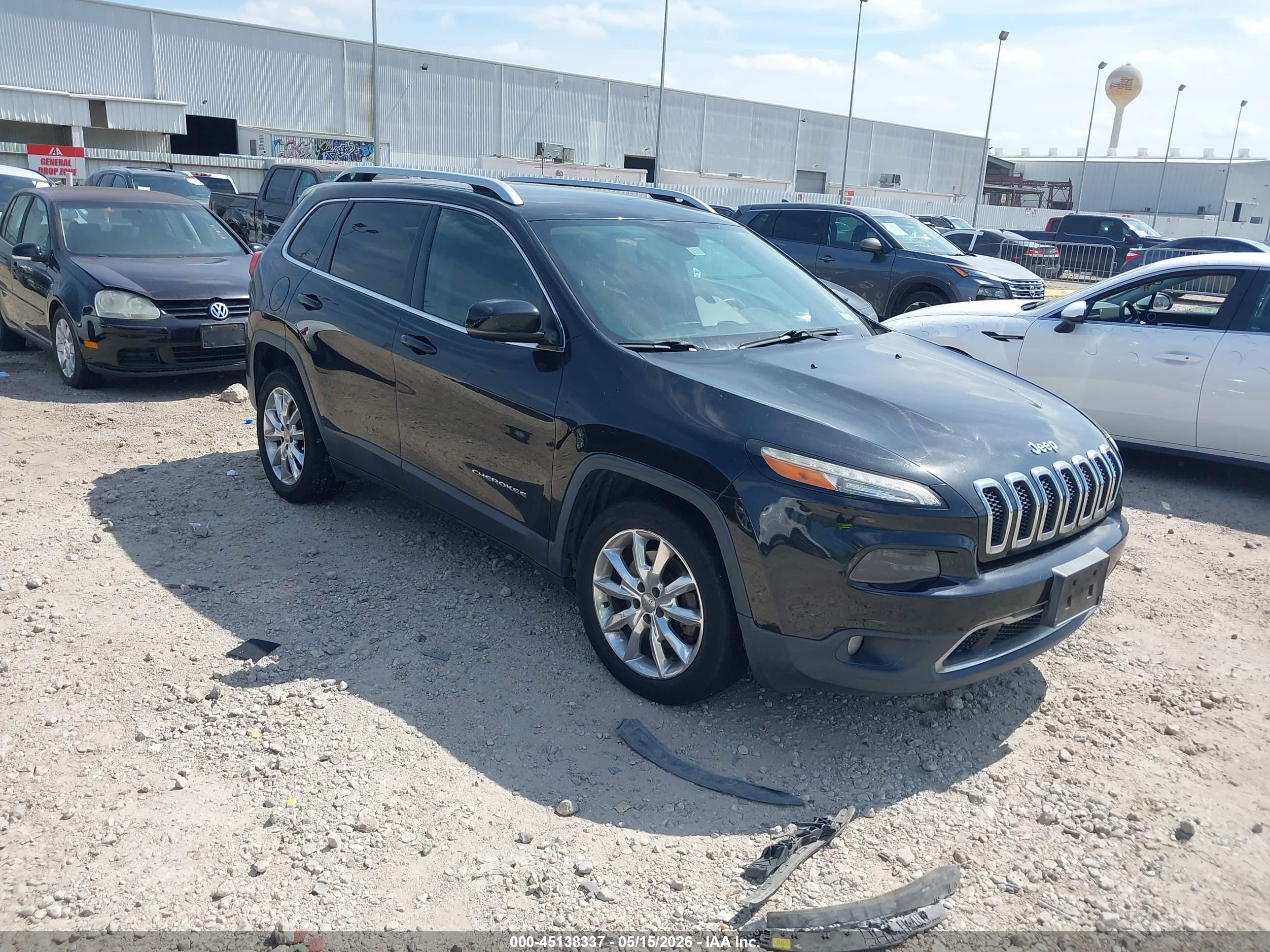 2015 Jeep Cherokee Limited, VIN 1C4PJLDSXFW760614 — Обычный износ