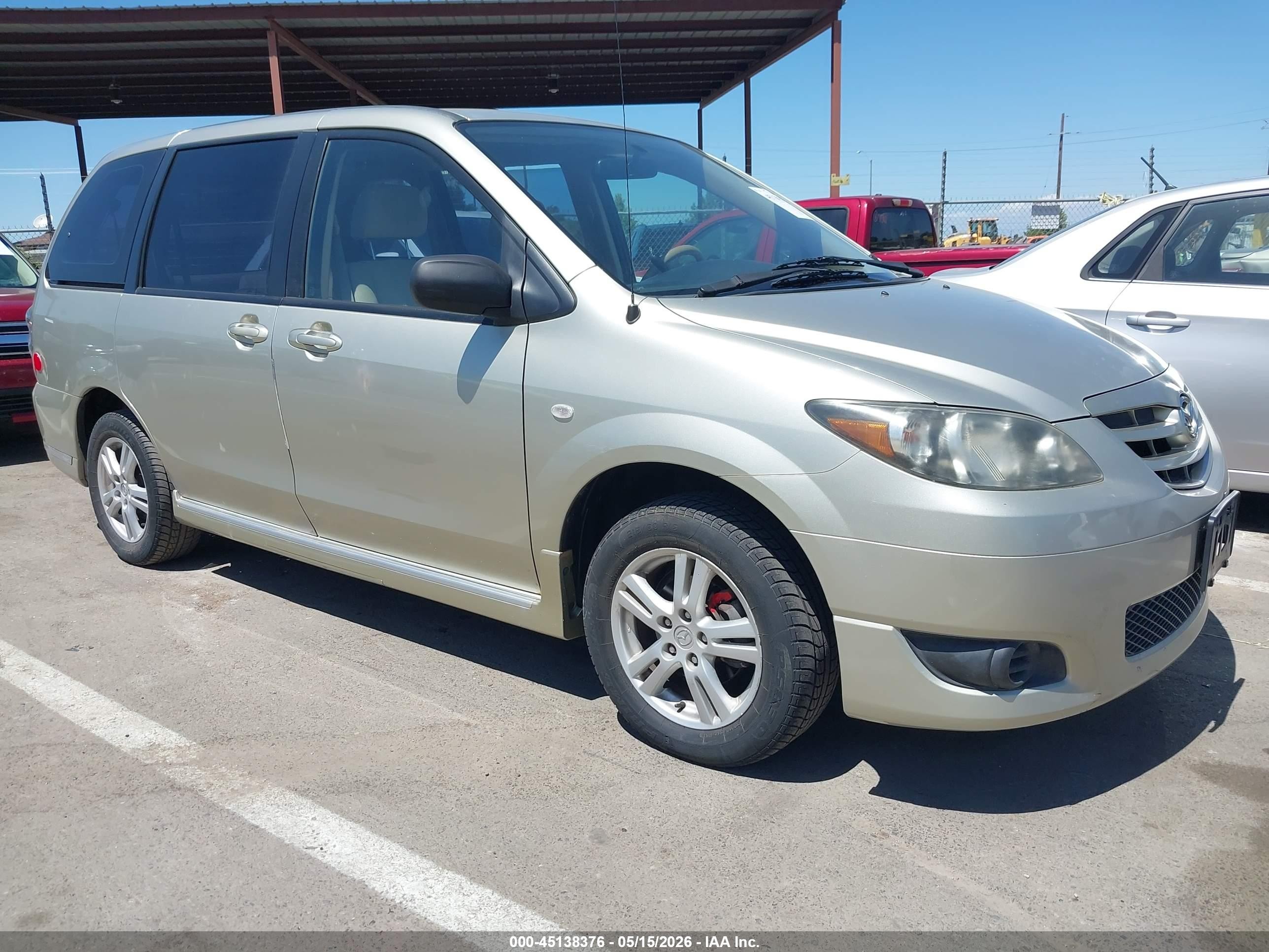 2005 Mazda MPV LX, VIN JM3LW28A250537696 — Обычный износ