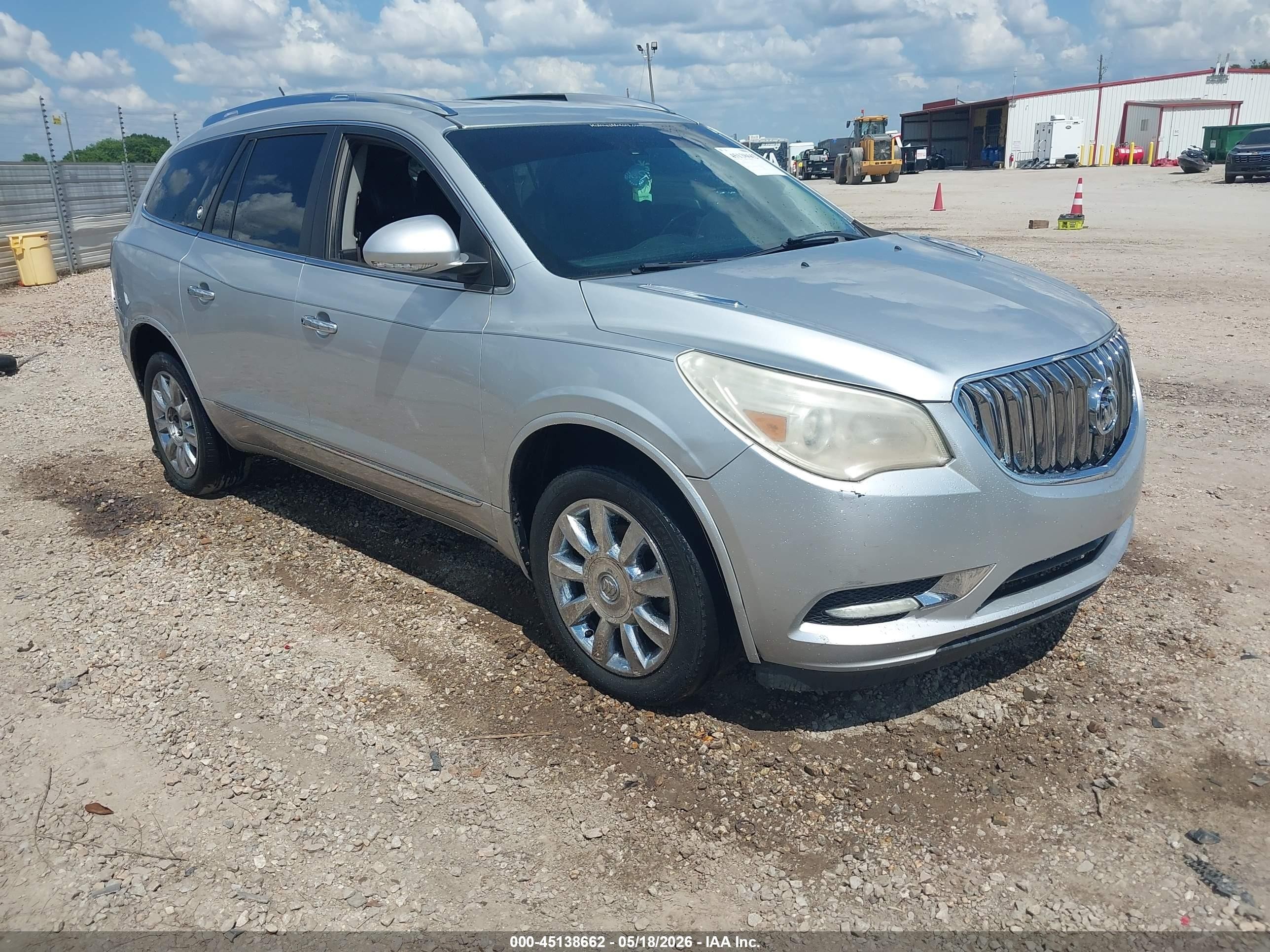 2014 Buick Enclave Leather, VIN 5GAKRBKDXEJ274819 — Water / flood