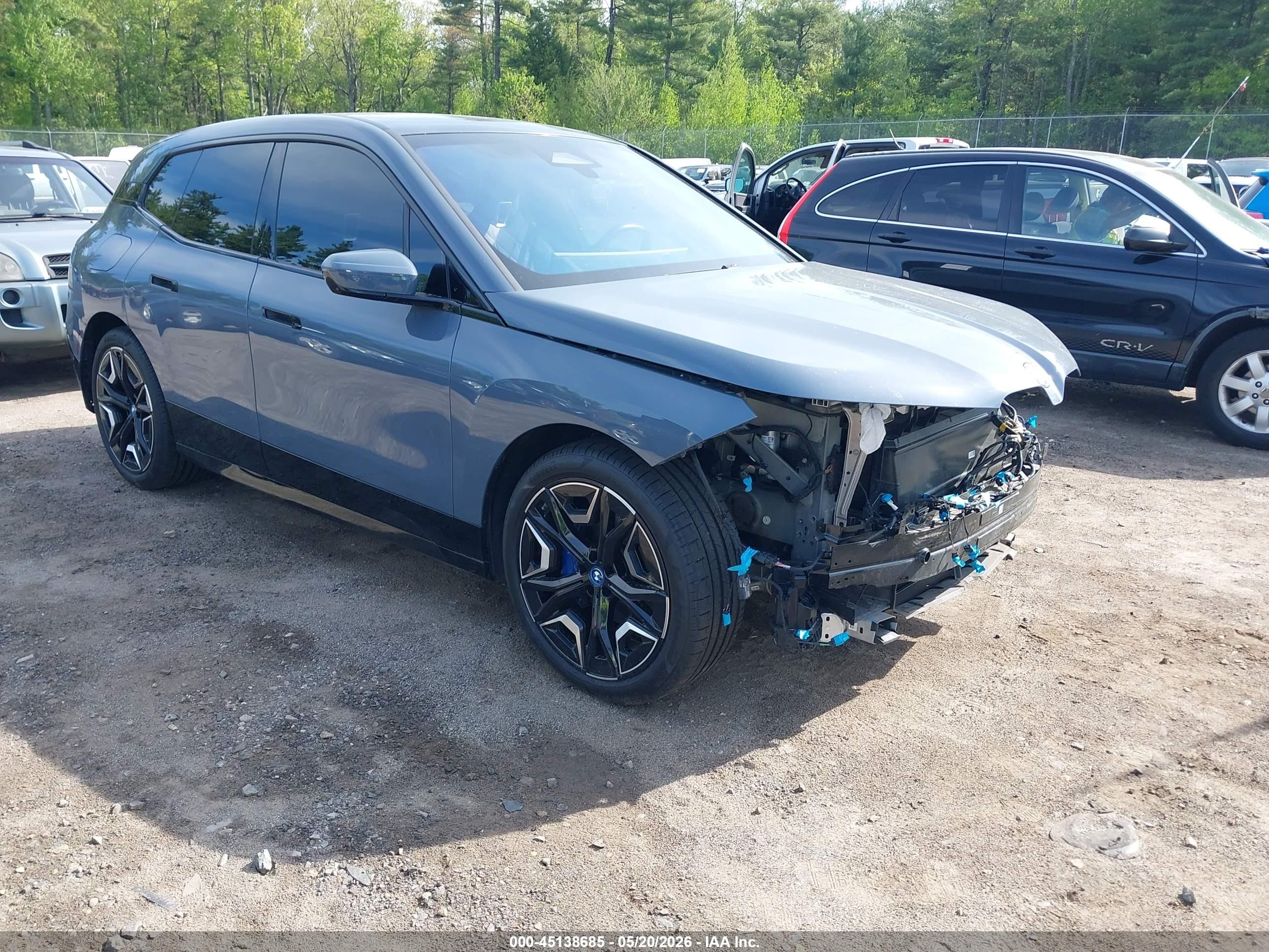 2022 BMW iX xDrive50, VIN WB523CF05NCK53681 — All over