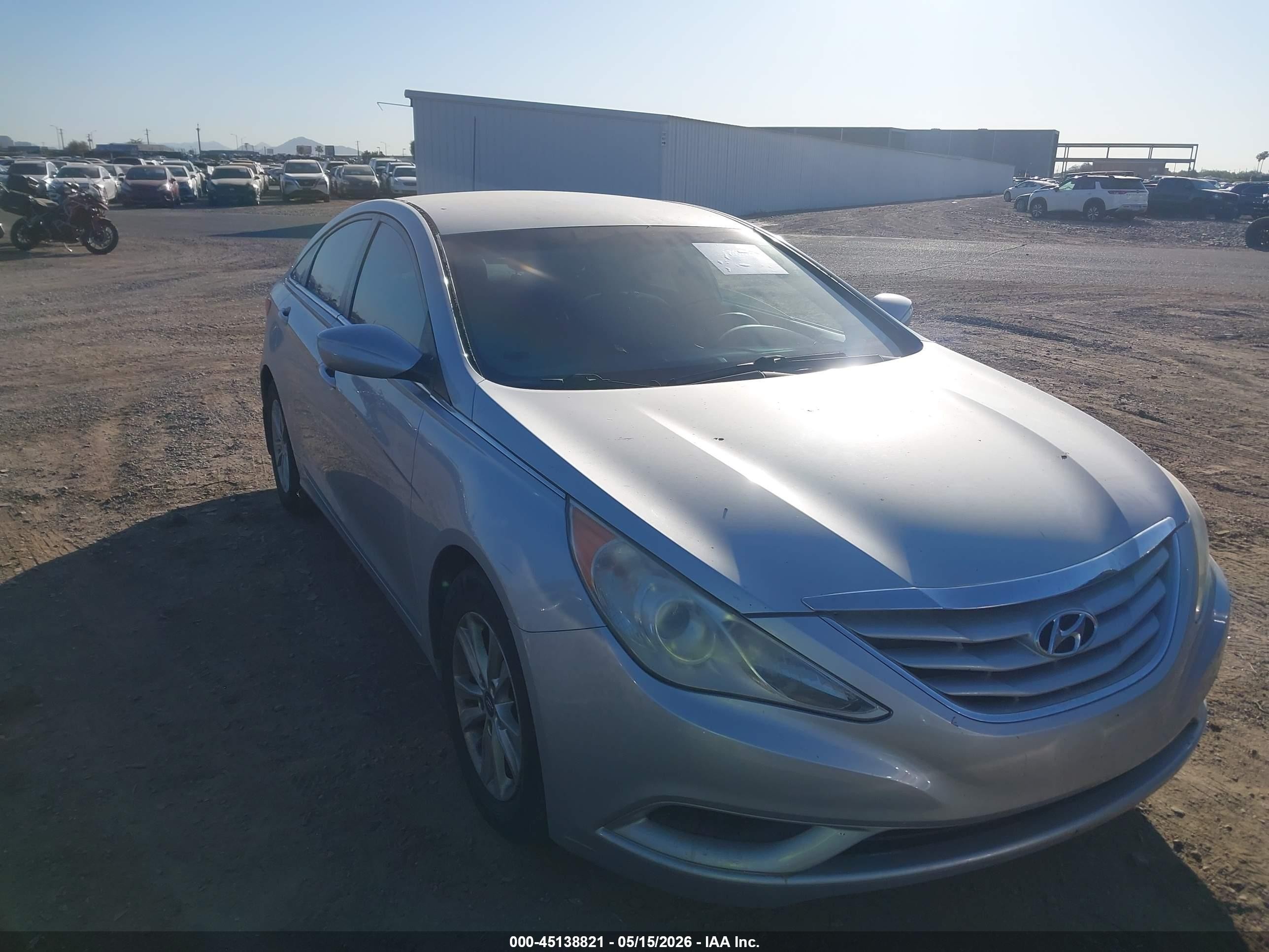 2012 Hyundai Sonata GLS, VIN 5NPEB4AC6CH492525 — Normal wear
