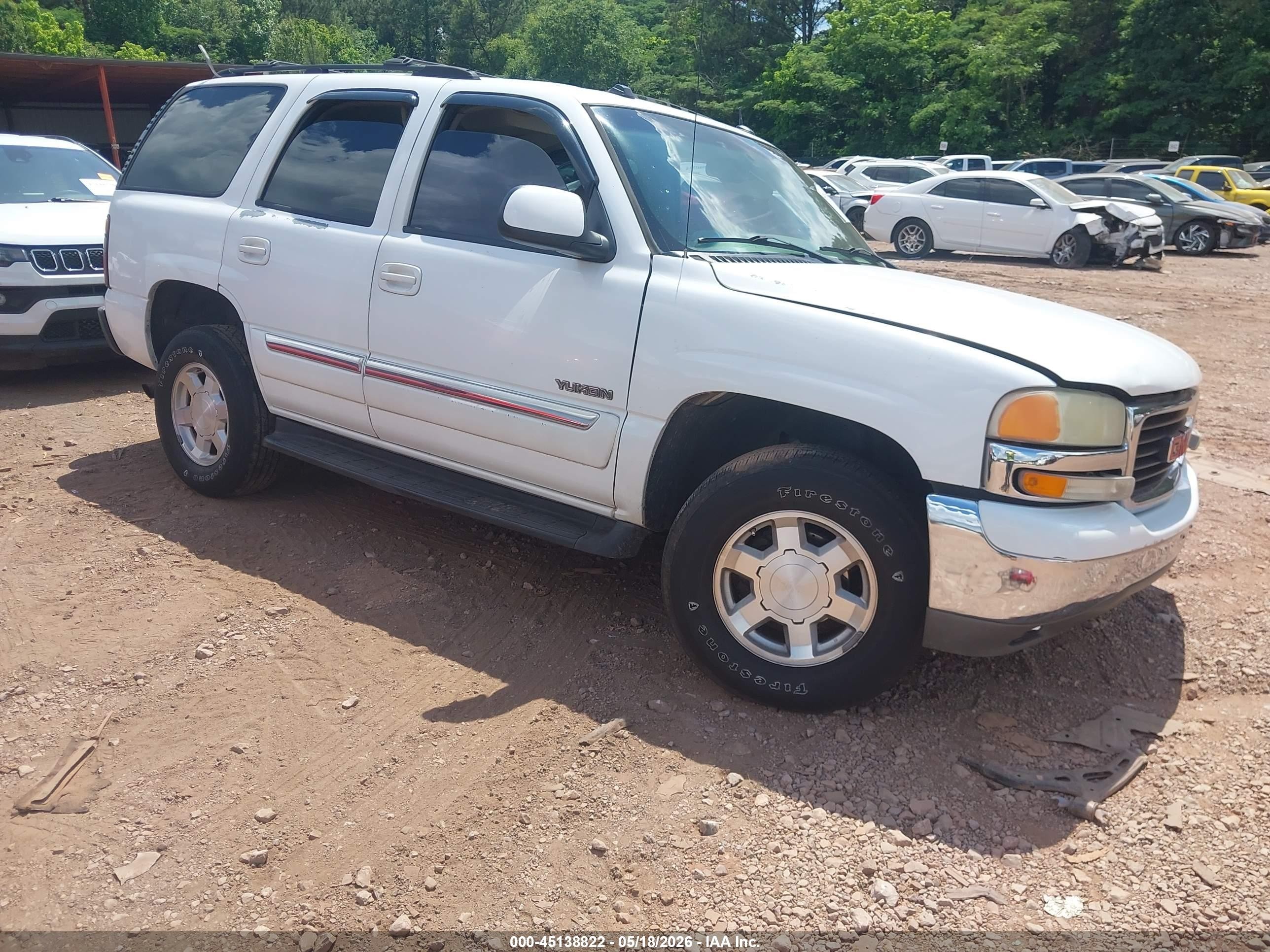 2005 GMC Yukon SLT, VIN 1GKEC13T65J133537 — Rear end