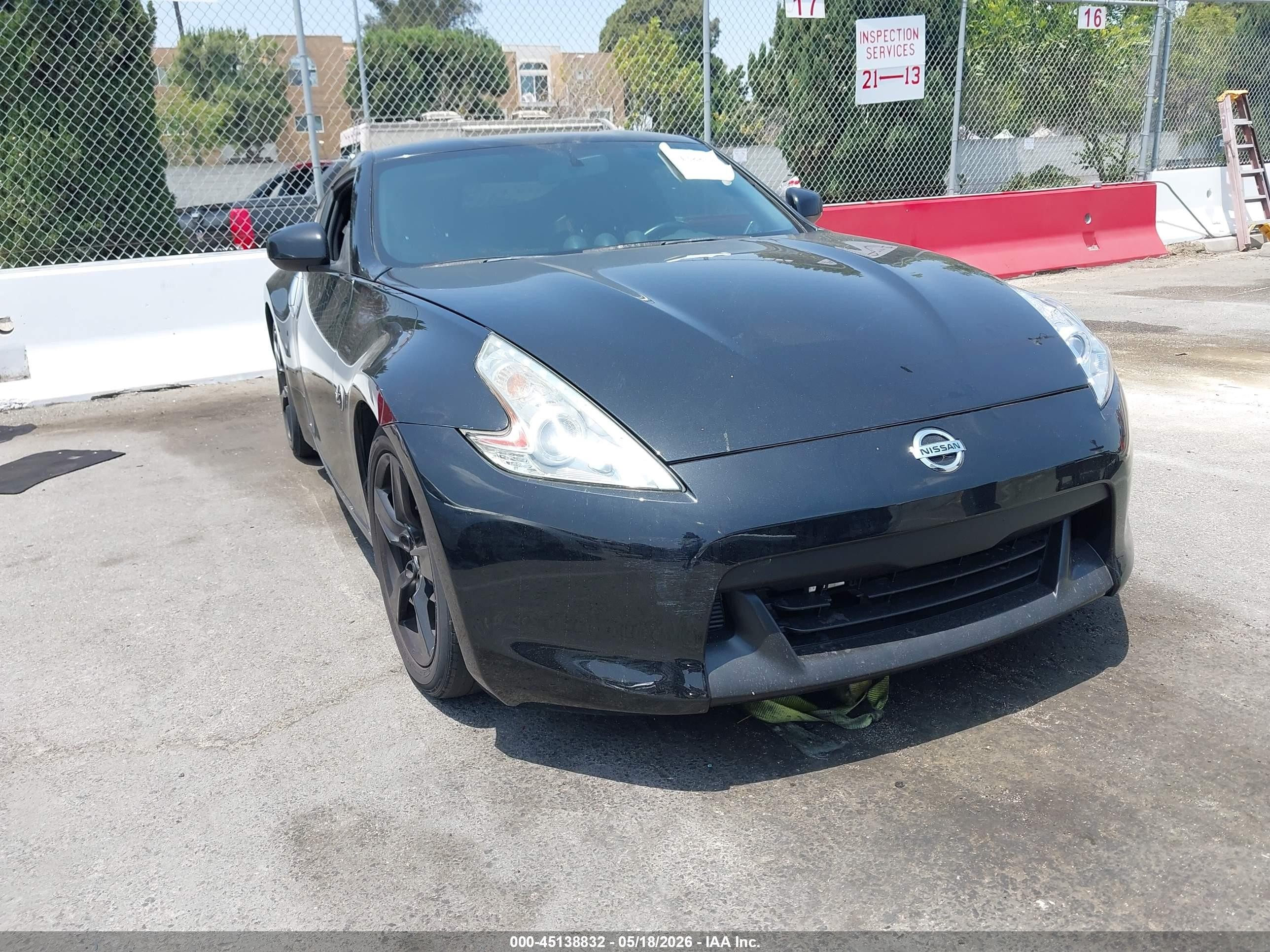 2013 Nissan 370Z, VIN JN1AZ4EH1DM381519 — Theft recovery