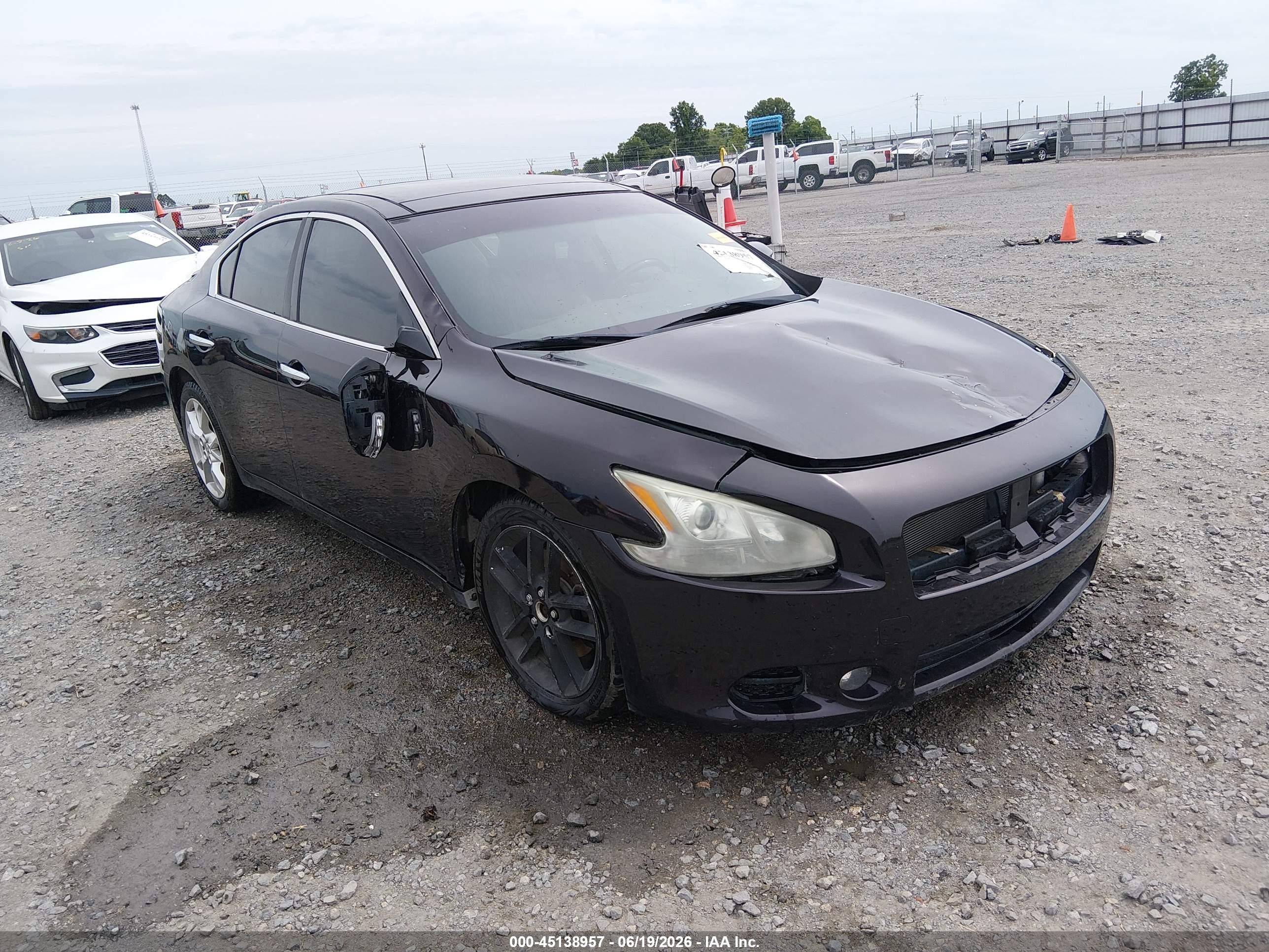 2014 Nissan Maxima S, VIN 1N4AA5AP4EC452734 — Стихия
