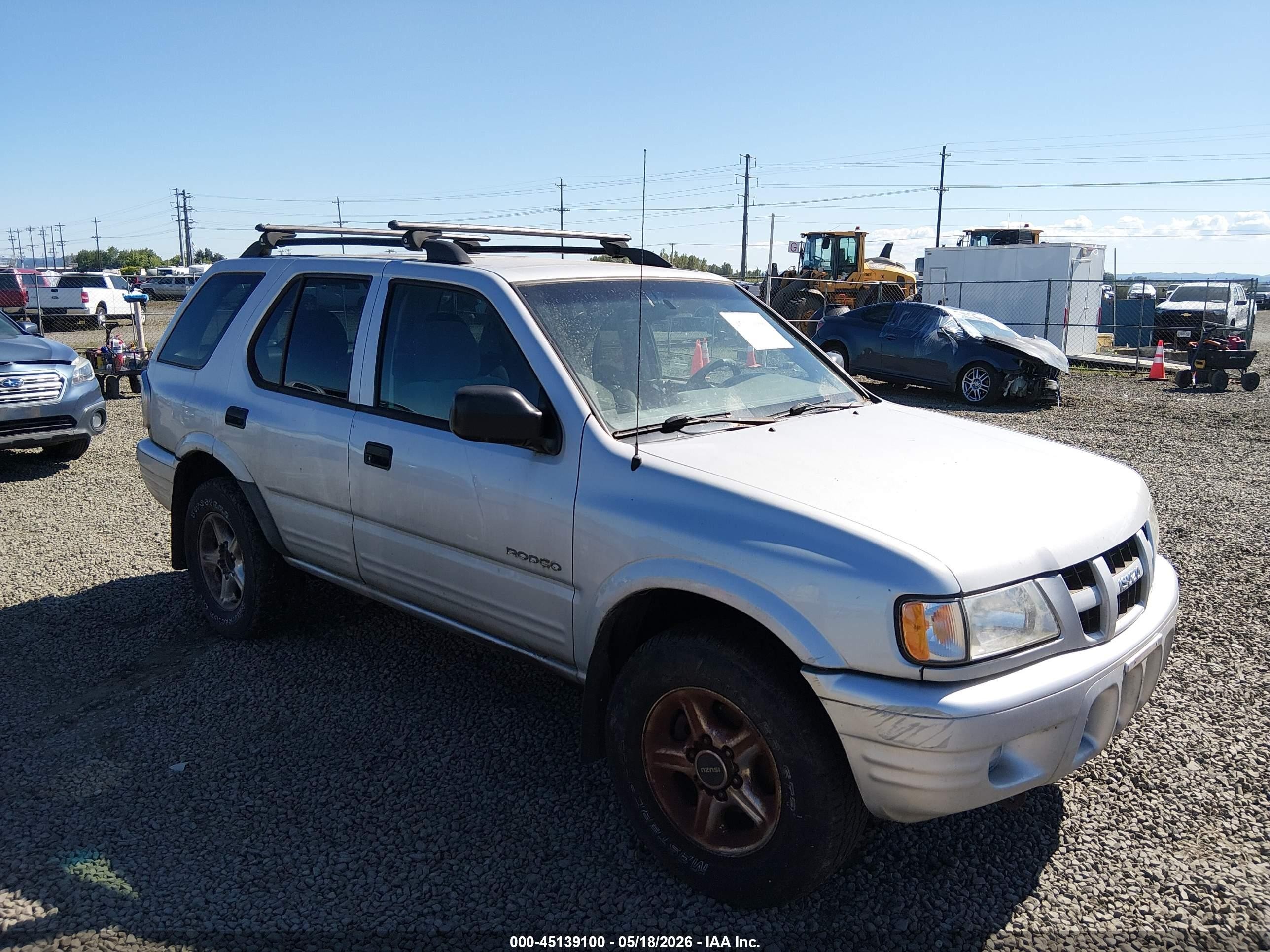 2003 Isuzu Rodeo, VIN 4S2DM58WX34309178 — Обычный износ