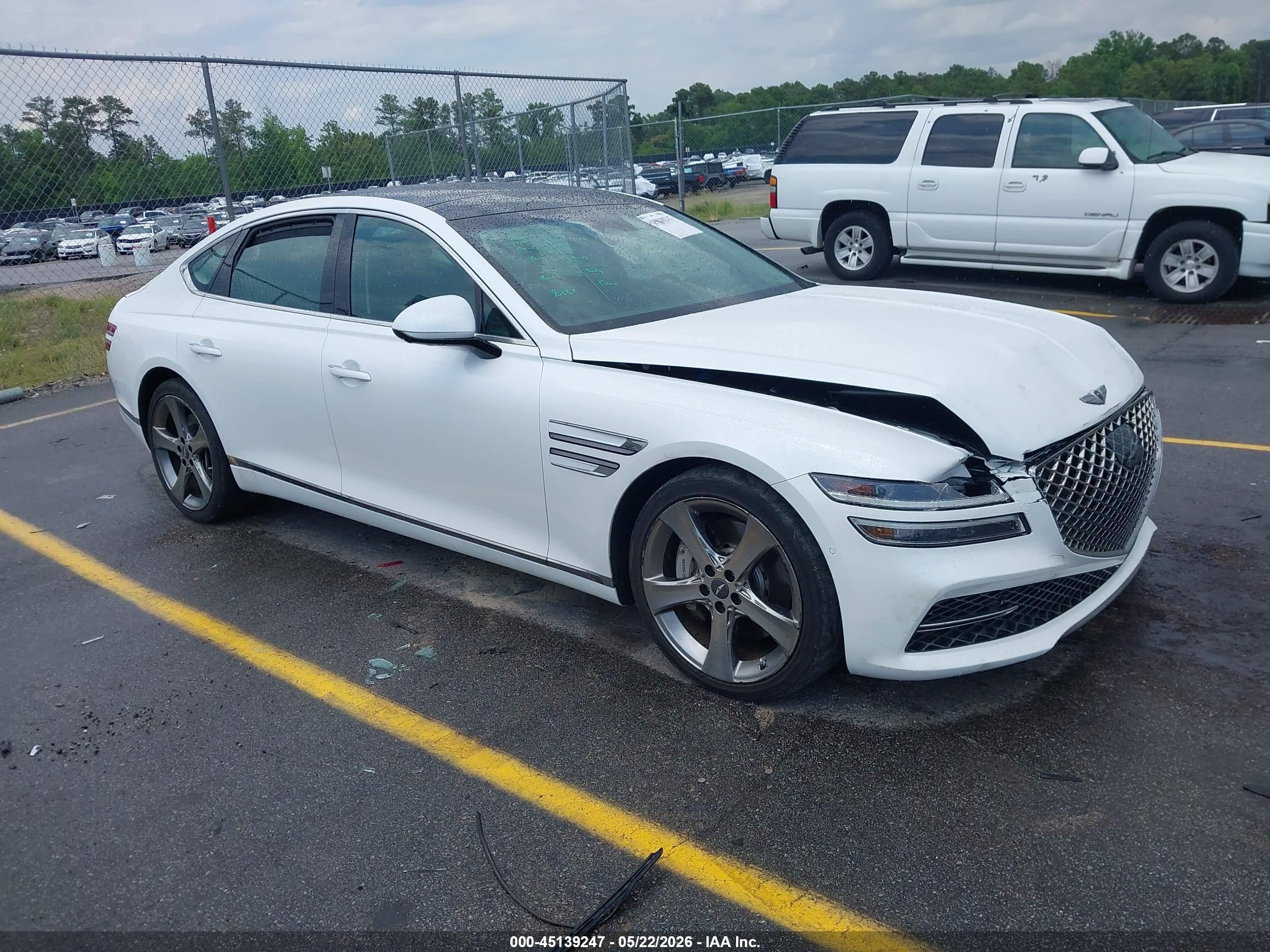2021 Genesis G80 3.5T, VIN KMTGC4SD9MU081187 — All over