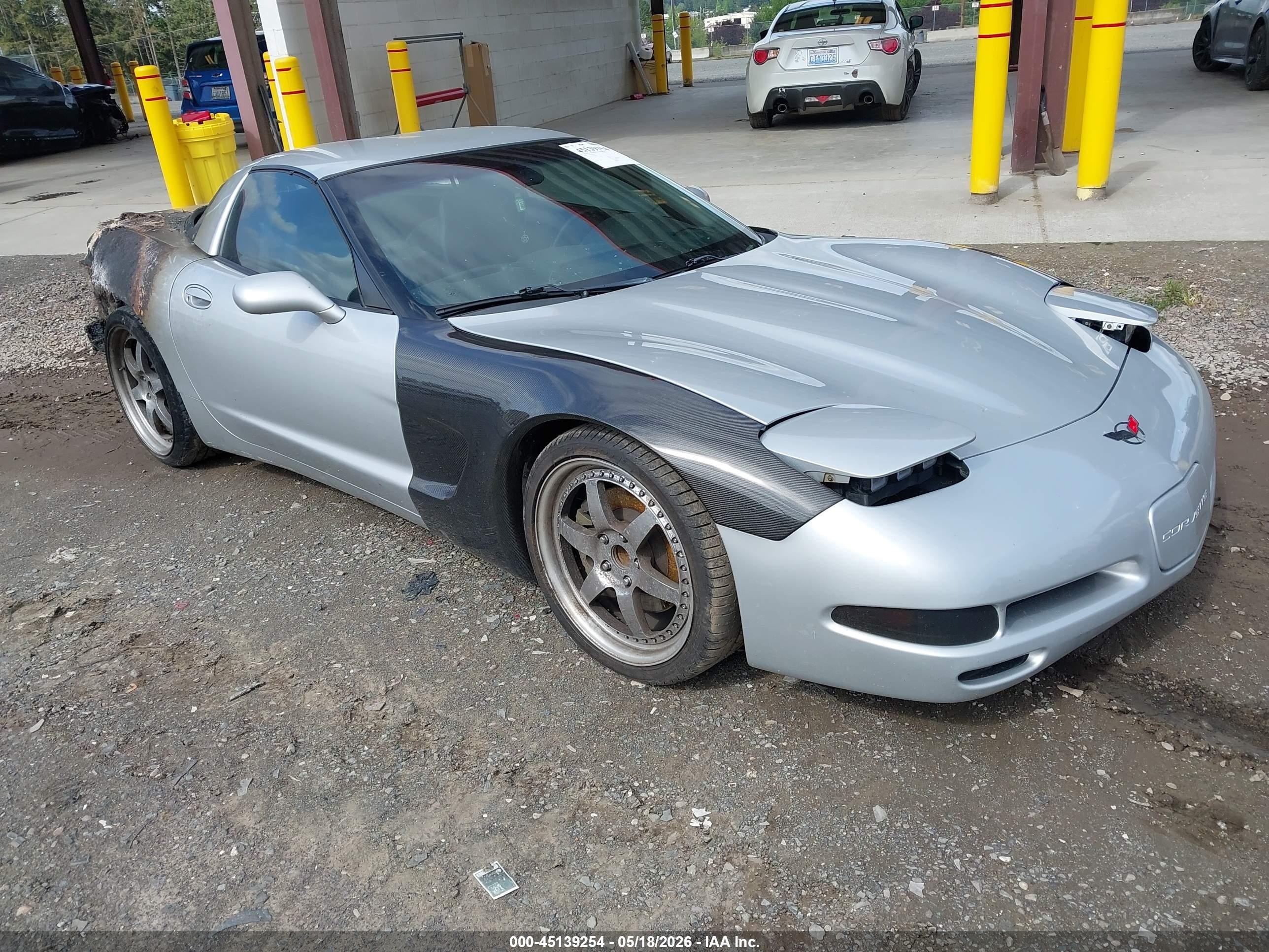 1999 Chevrolet Corvette, VIN 1G1YY22G6X5132591 — Burn