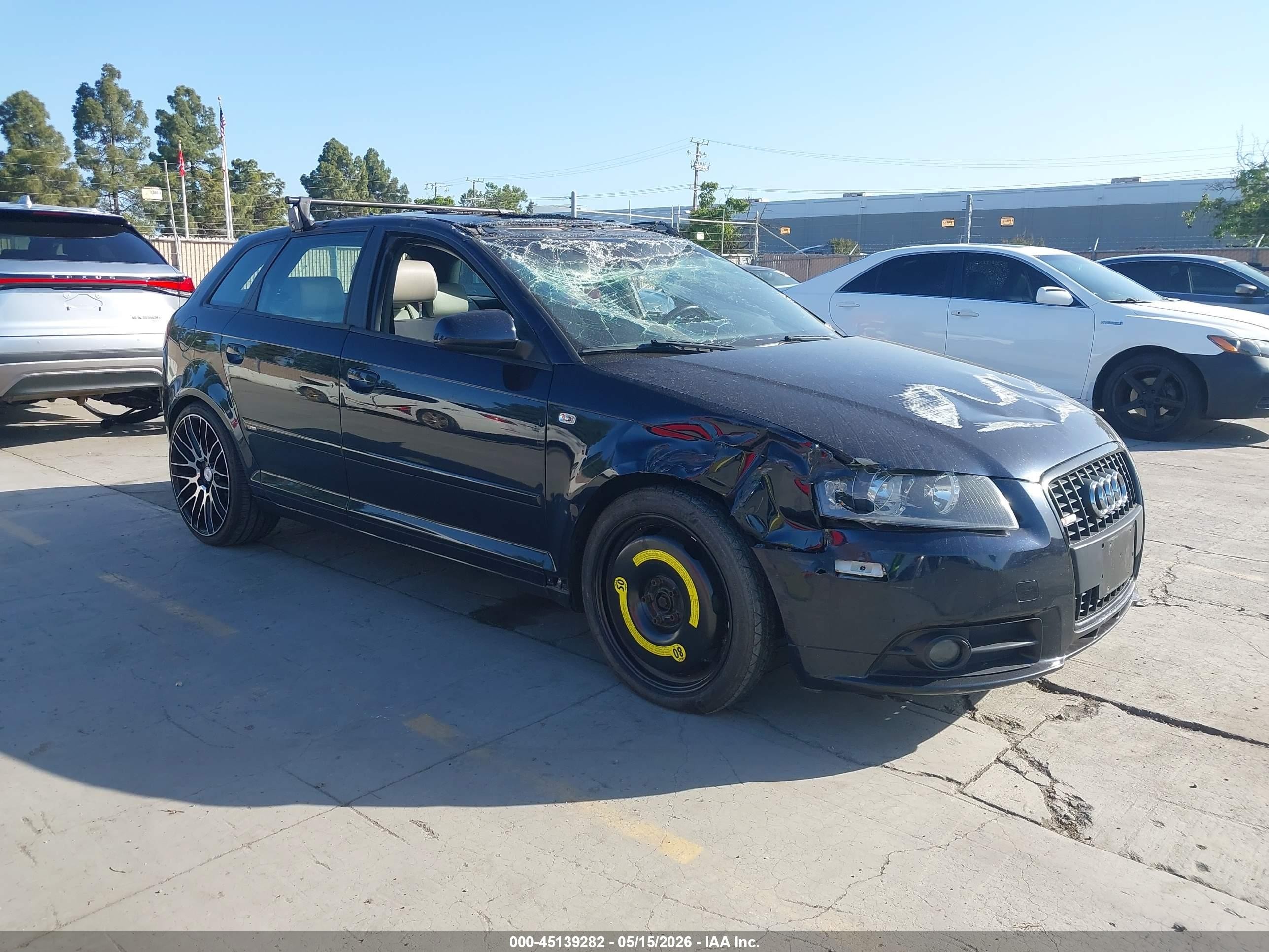 2008 Audi A3, VIN WAUHF78P58A044414 — Обычный износ