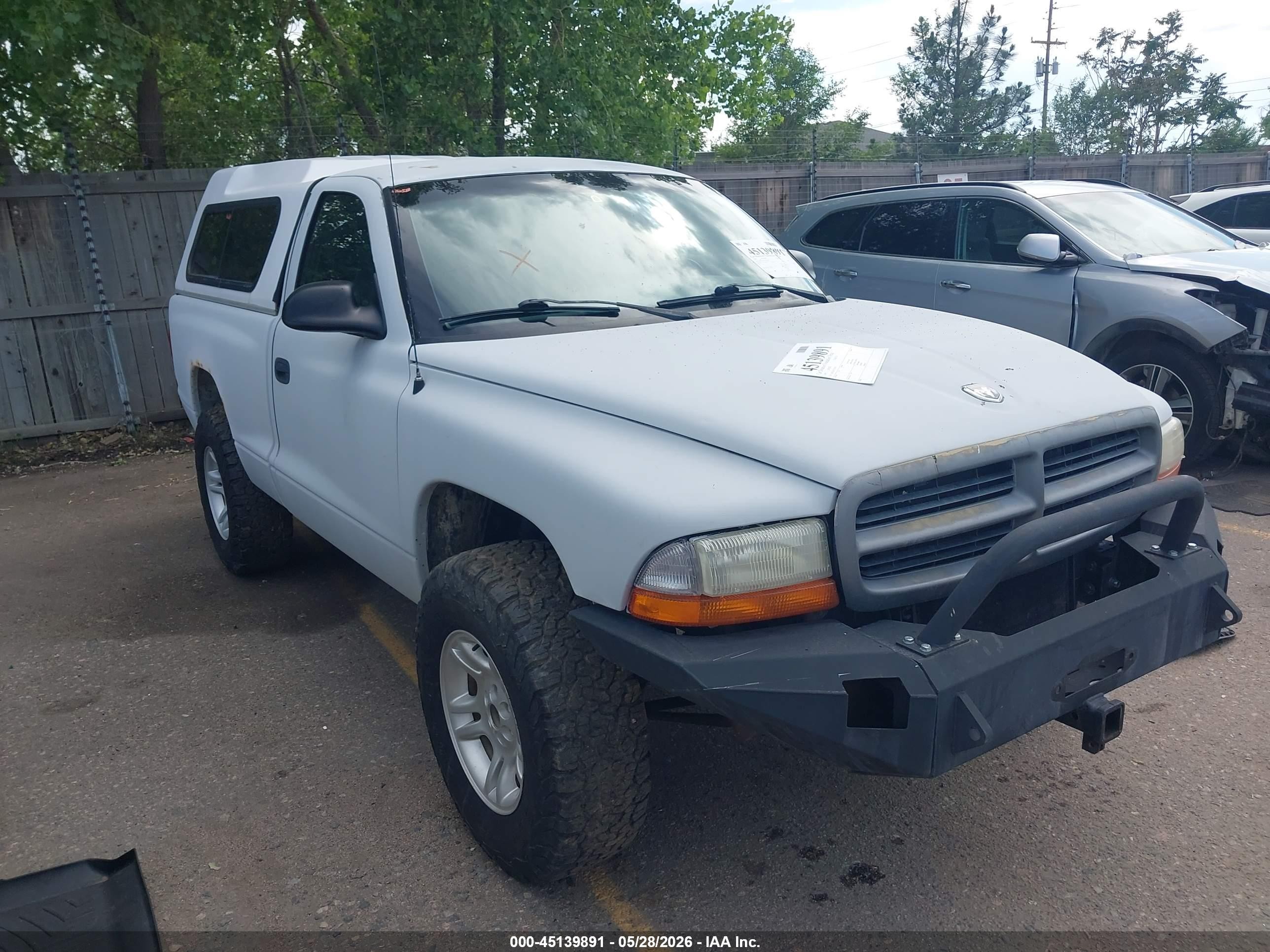 1997 Dodge Dakota, VIN 1B7GG26X7VS238143 — Обычный износ