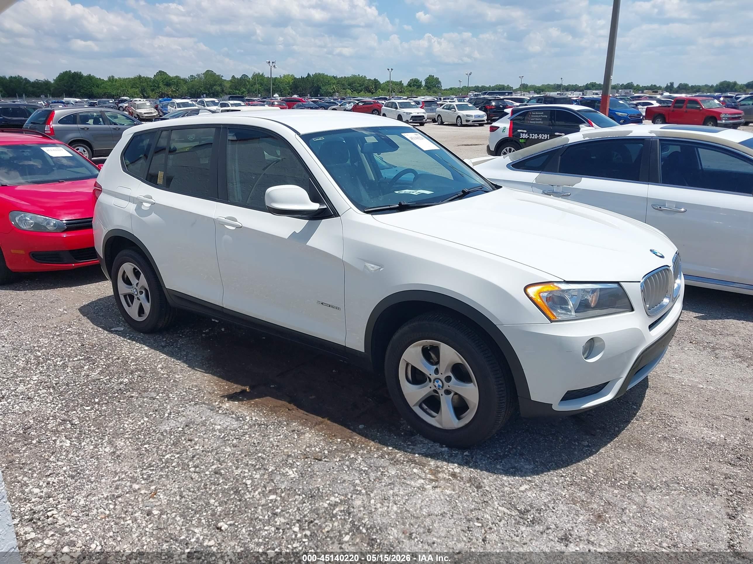 2012 BMW X3 28i, VIN 5UXWX5C54CL720008 — Обычный износ