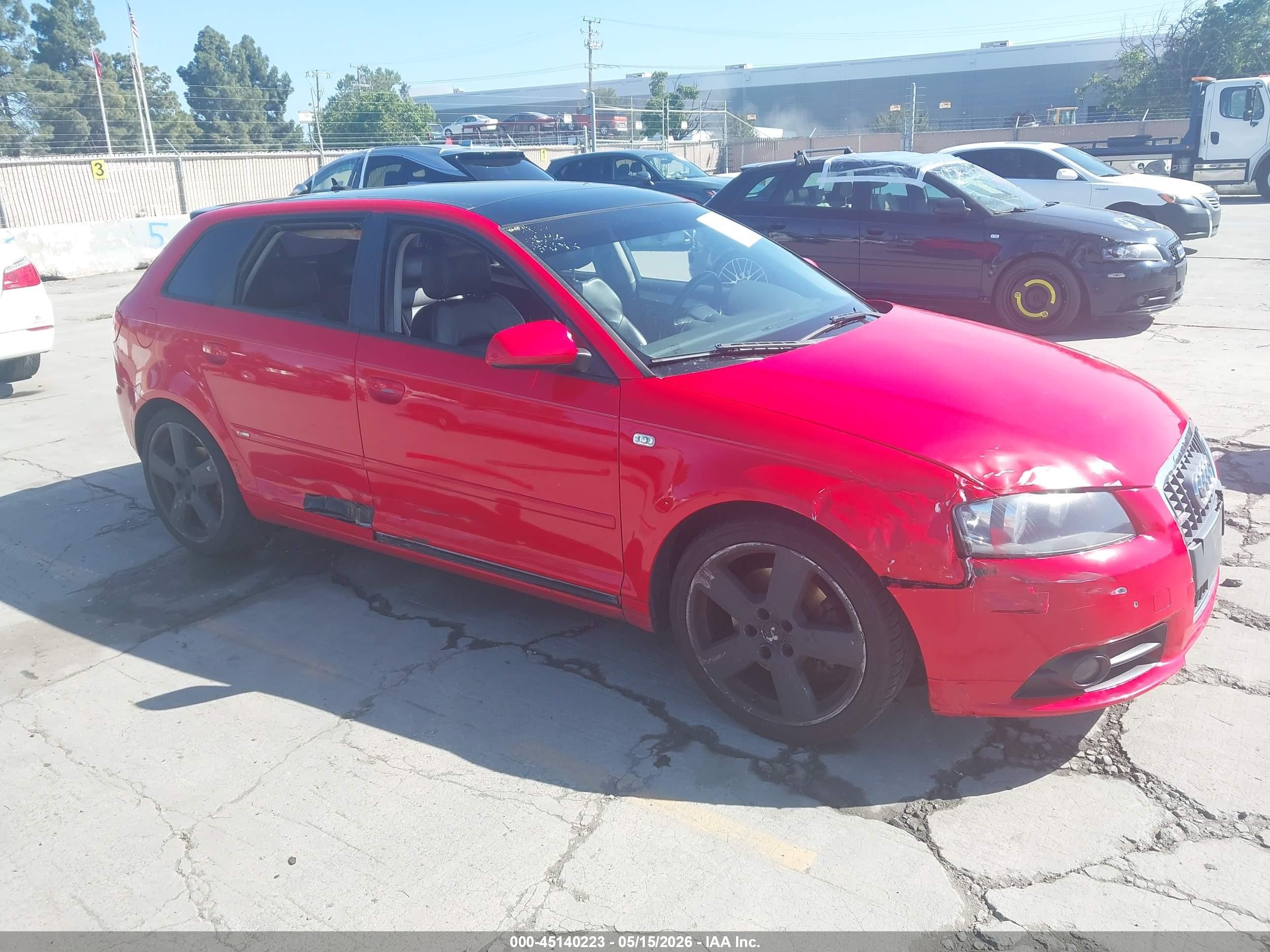 2008 Audi A3, VIN WAUHF78P38A090484 — Обычный износ