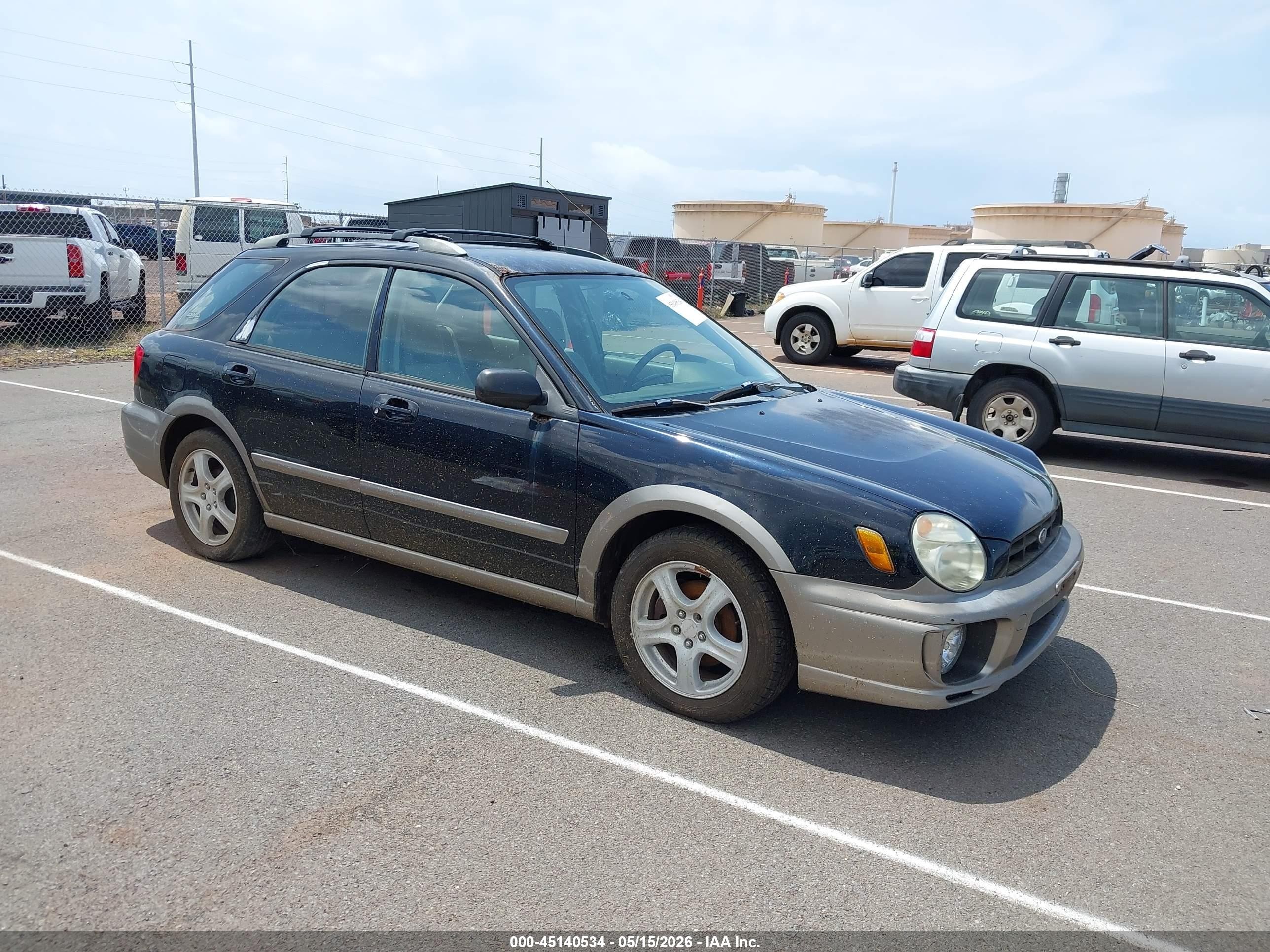 2003 Subaru Impreza Outback, VIN JF1GG68553H810667 — Обычный износ