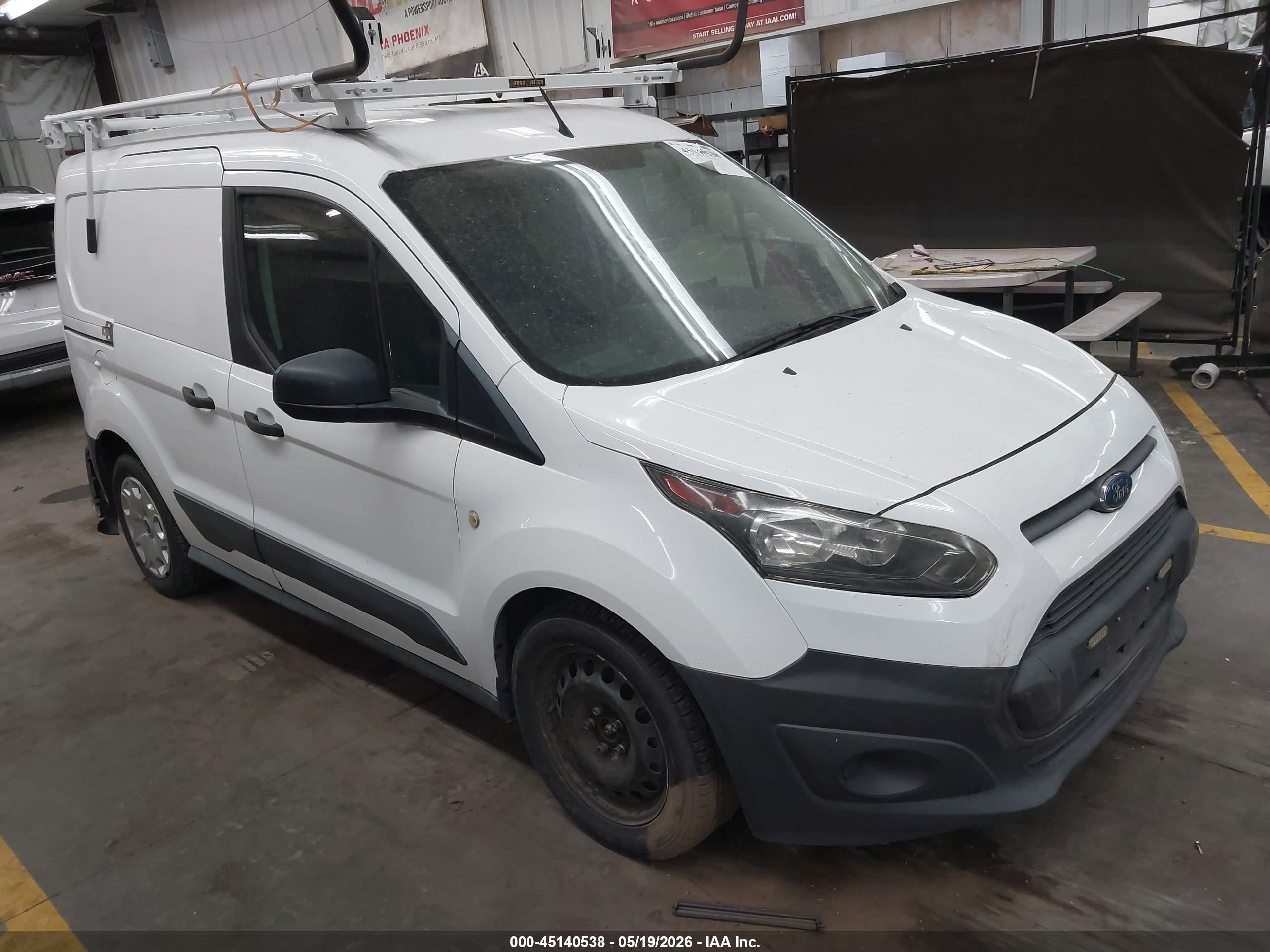 2018 Ford Transit Connect XL, VIN NM0LS6E77J1346782 — Rear end