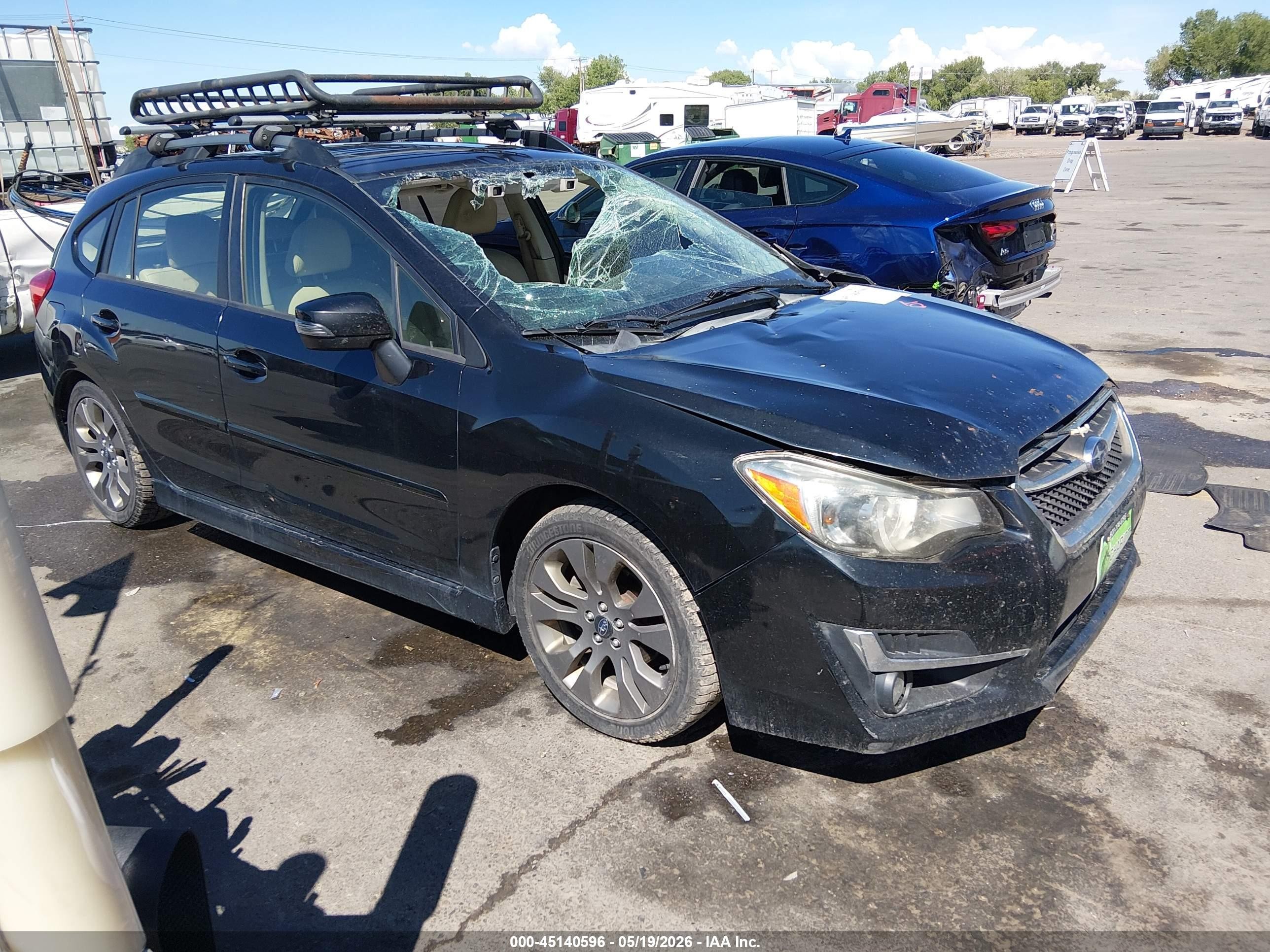 2015 Subaru Impreza Special Sports Limited, VIN JF1GPAZ62F8233806 — Front end