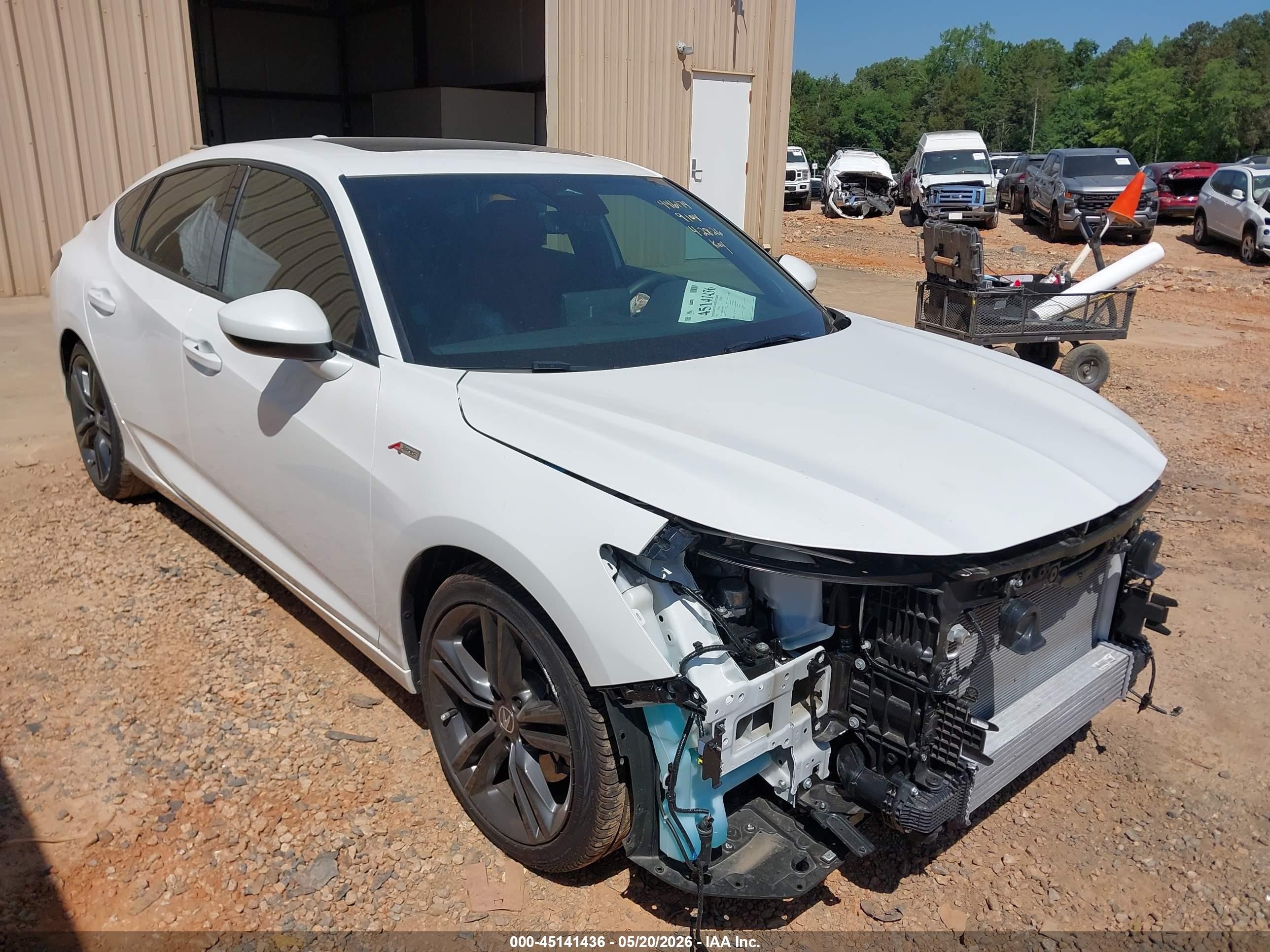 2025 Acura Integra w/A-Spec Package, VIN 19UDE4H37SA019104 — Front end