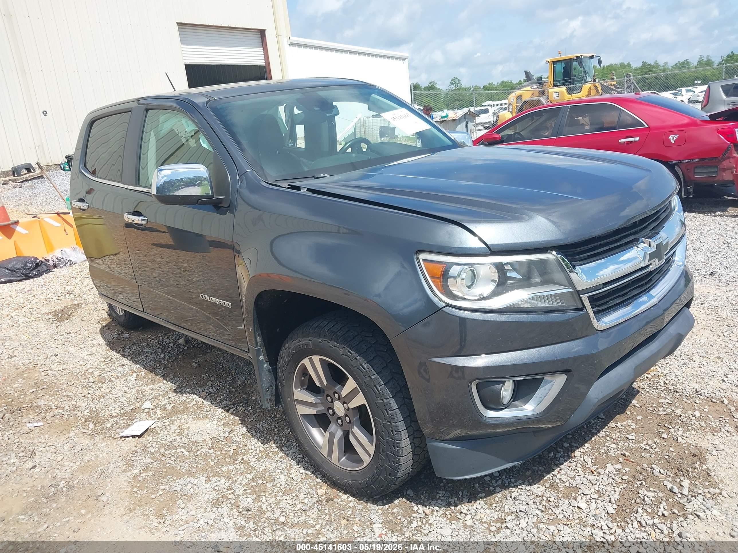 2016 Chevrolet Colorado 4WD LT, VIN 1GCGTCE39G1217528 — Rollover