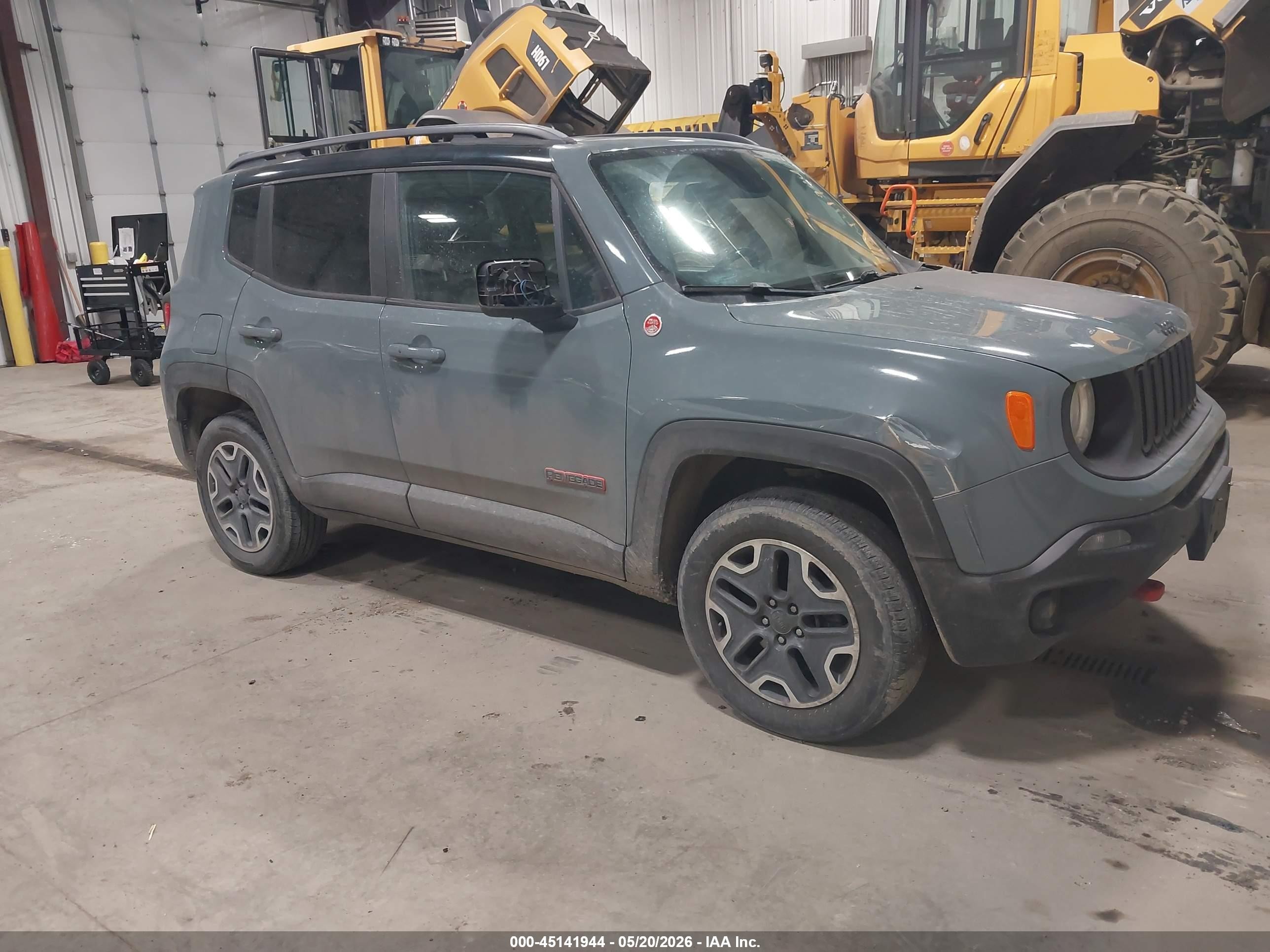 2015 Jeep Renegade Trailhawk, VIN ZACCJBCT2FPC47860 — Обычный износ