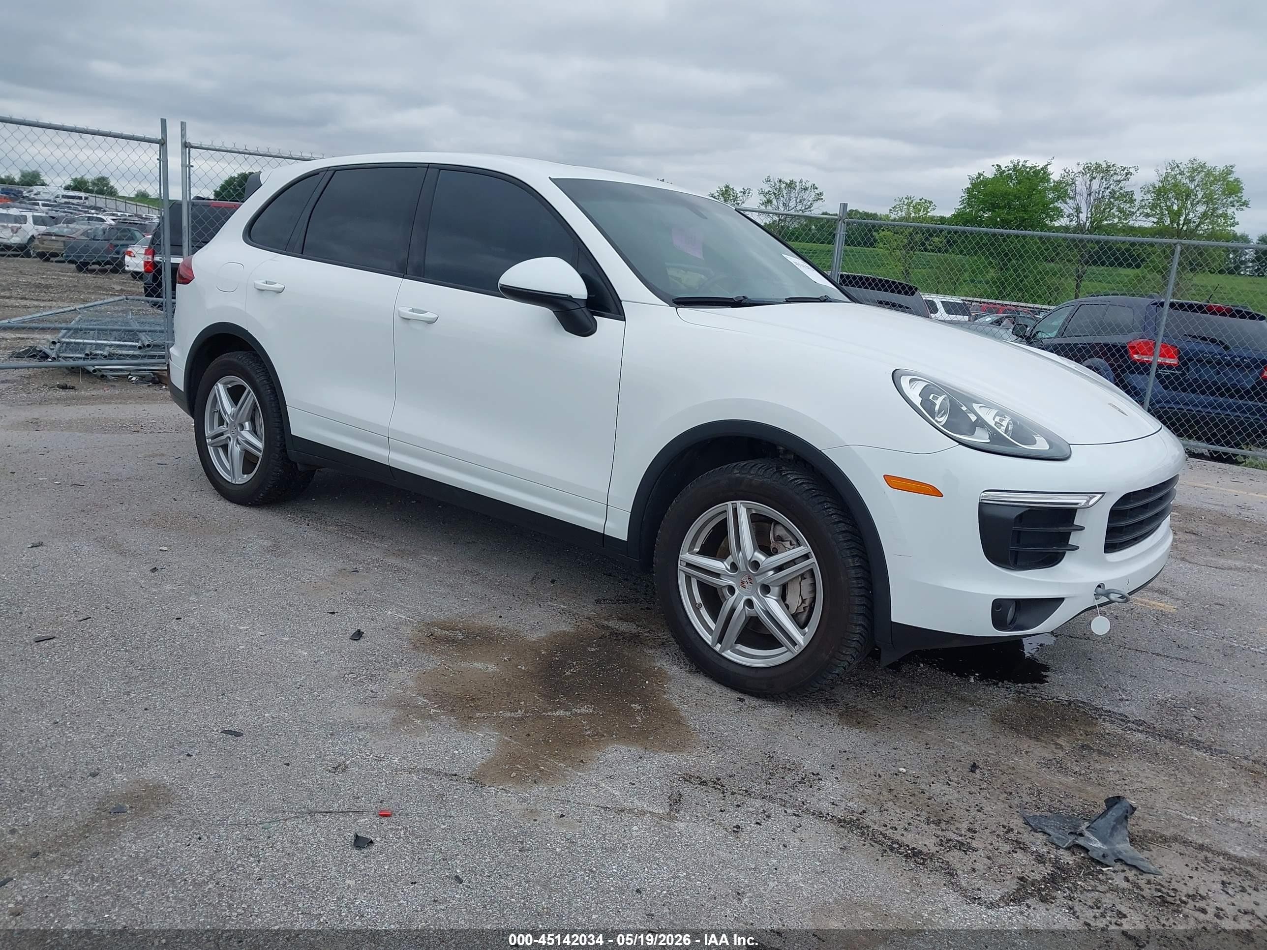 2016 Porsche Cayenne, VIN WP1AA2A26GLA04820 — Undercarriage