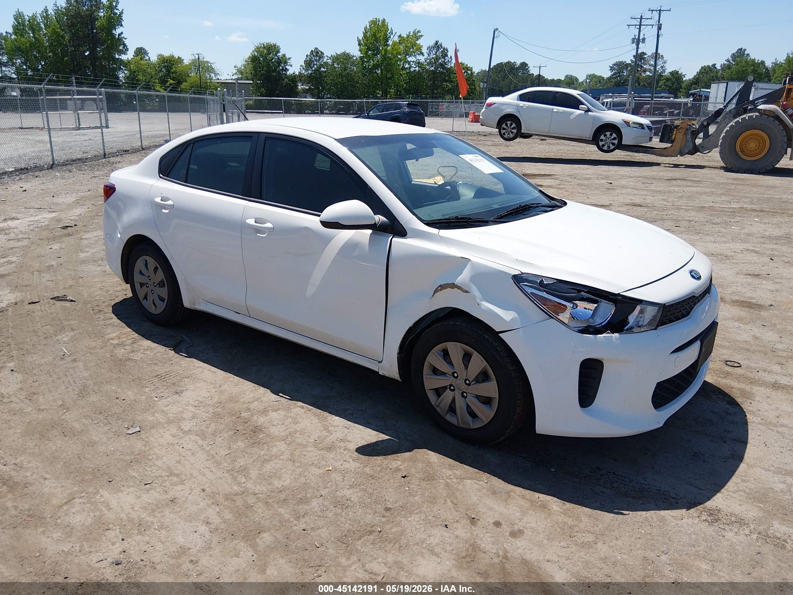 2020 Kia Rio LX, VIN 3KPA24AD4LE328329 — Front end