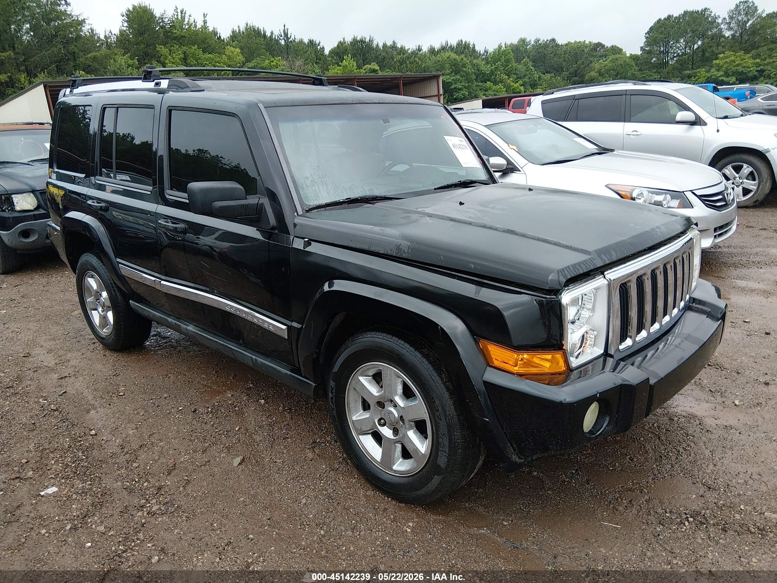 2007 Jeep Commander Limited, VIN 1J8HG58217C623503 — Фото с аукциона 1 of 5