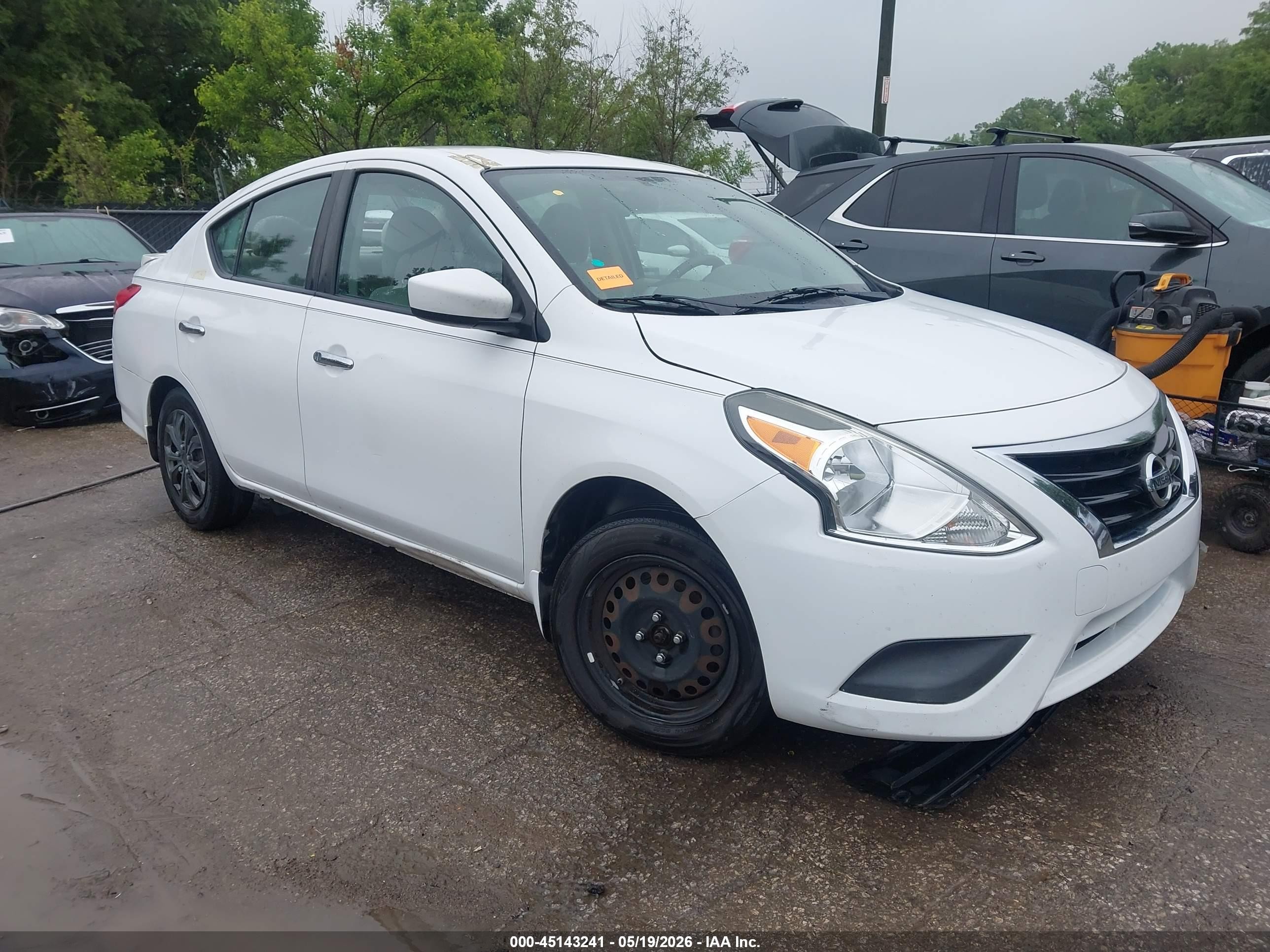 2016 Nissan Versa SV, VIN 3N1CN7AP9GL849532 — Hail