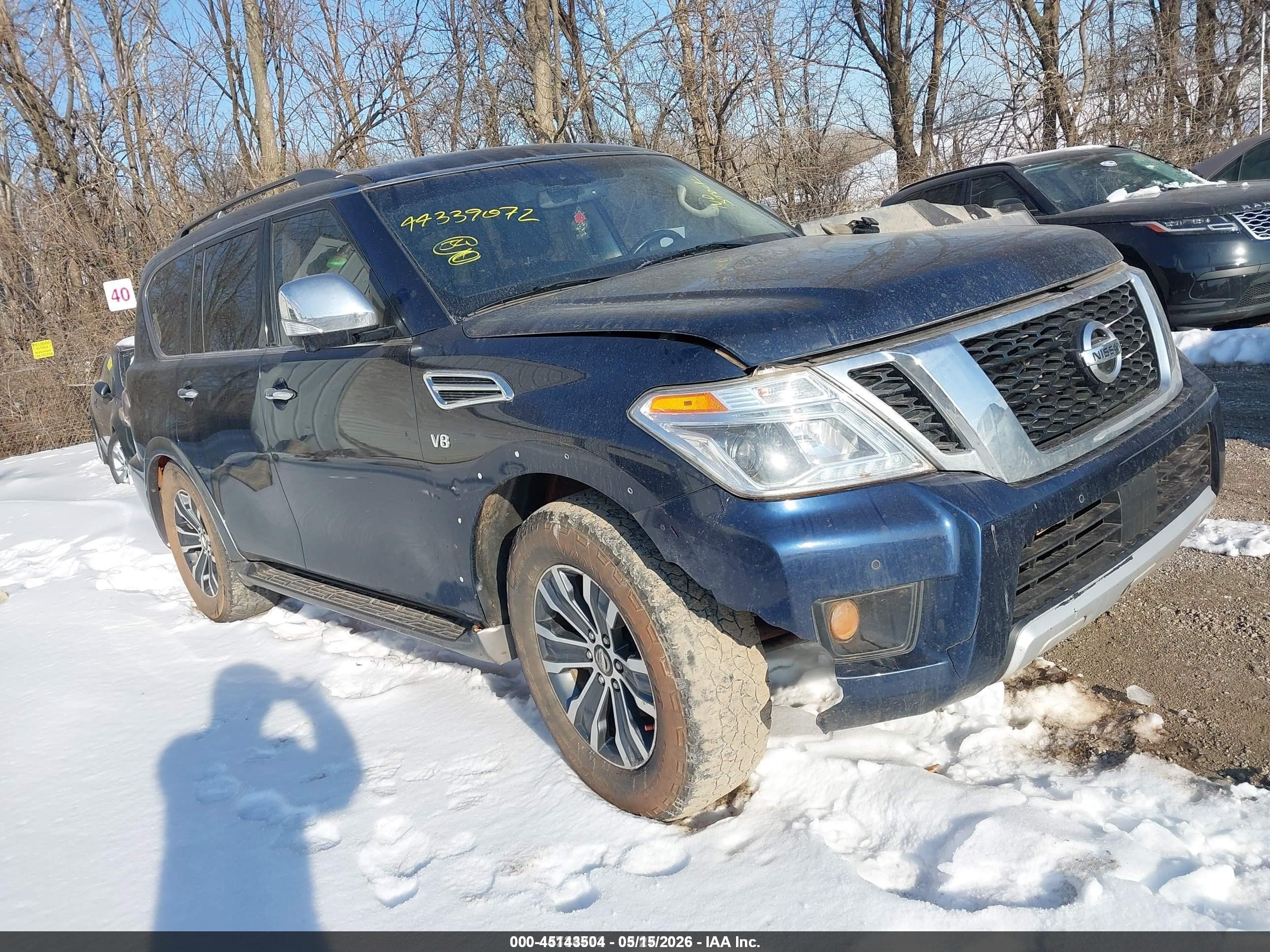 2017 Nissan Armada SL, VIN JN8AY2ND9H9006394 — Normal wear