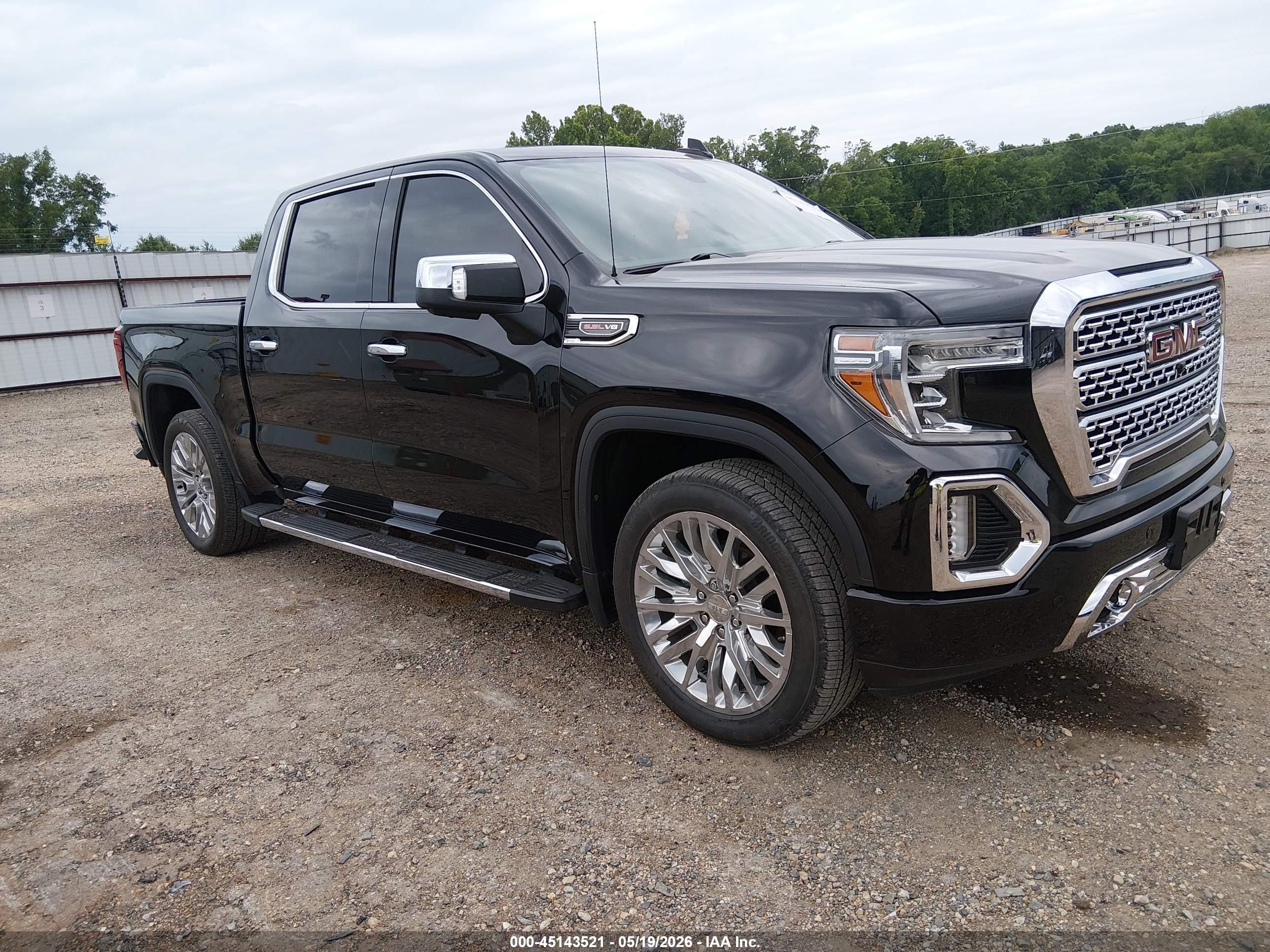 2020 GMC Sierra 1500 Denali, VIN 3GTU9FEL2LG172902 — Frame damage