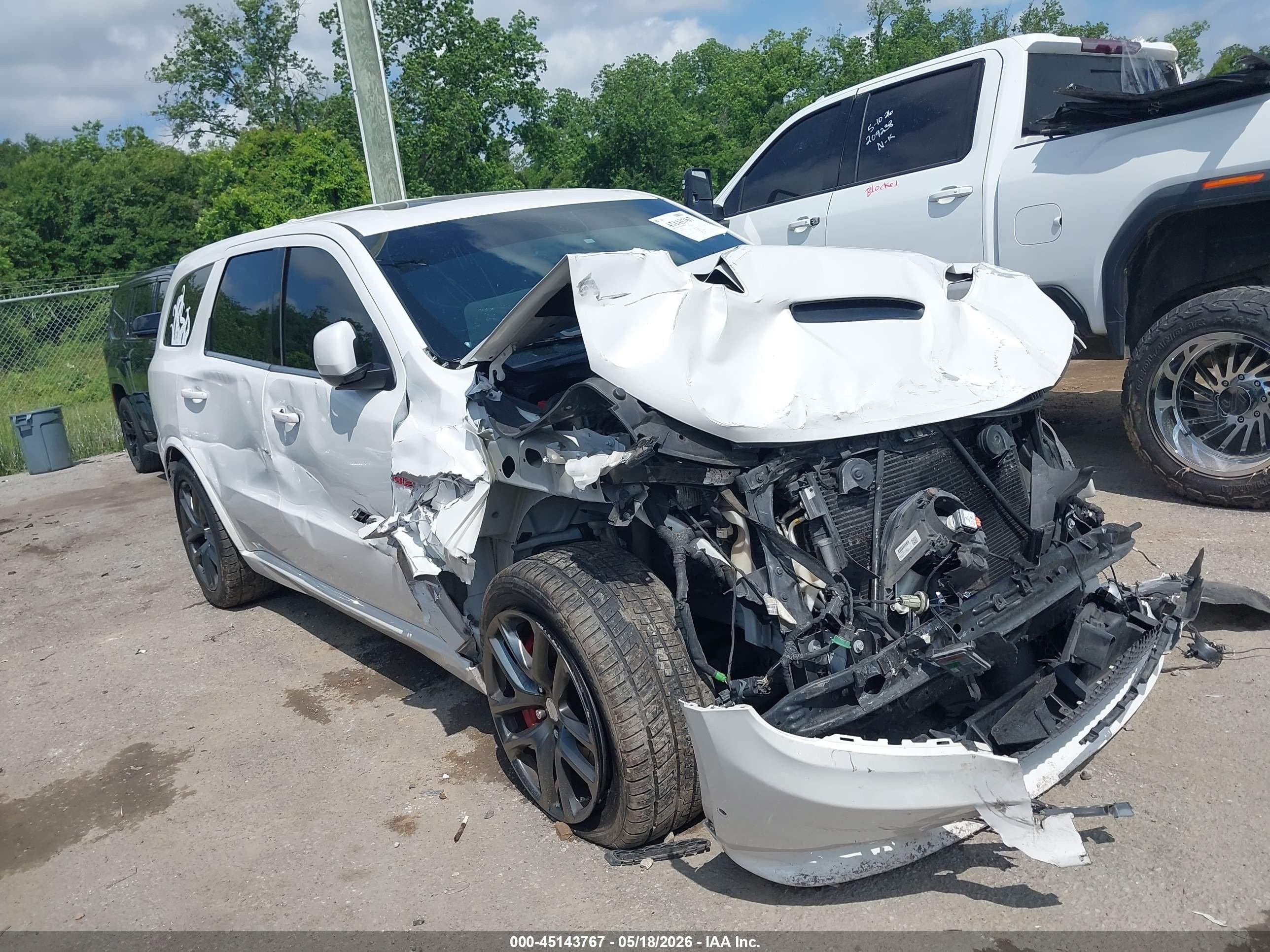 2020 Dodge Durango SRT, VIN 1C4SDJGJ5LC266411 — Front end