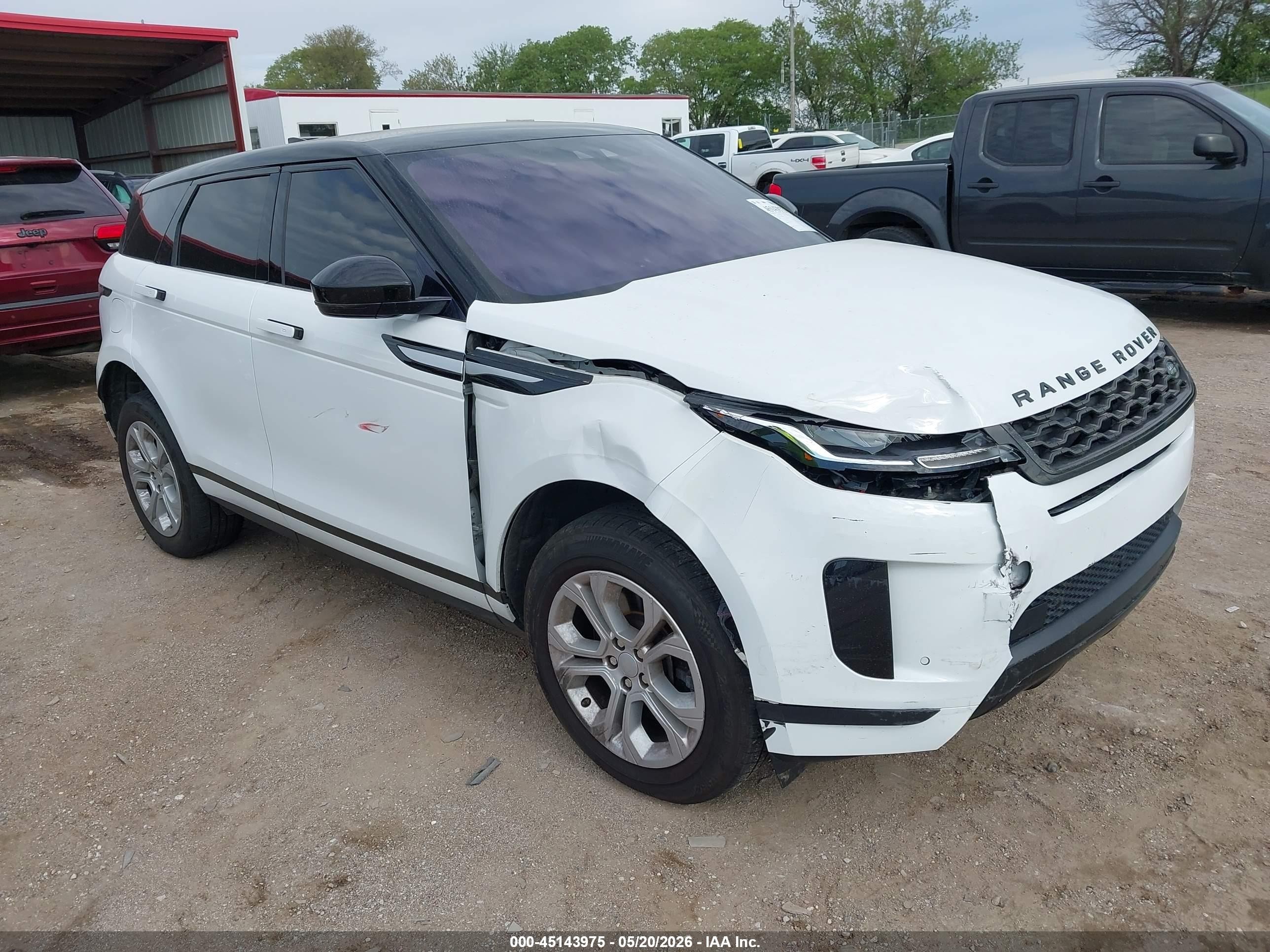 2020 Land Rover Range Rover Evoque S, VIN SALZJ2FX1LH004934 — Front end
