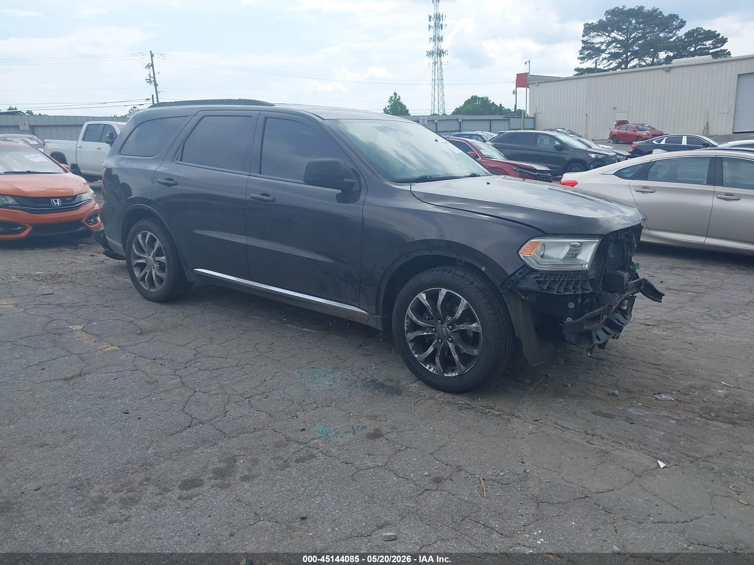 2017 Dodge Durango SXT, VIN 1C4RDHAG5HC805900 — Перед