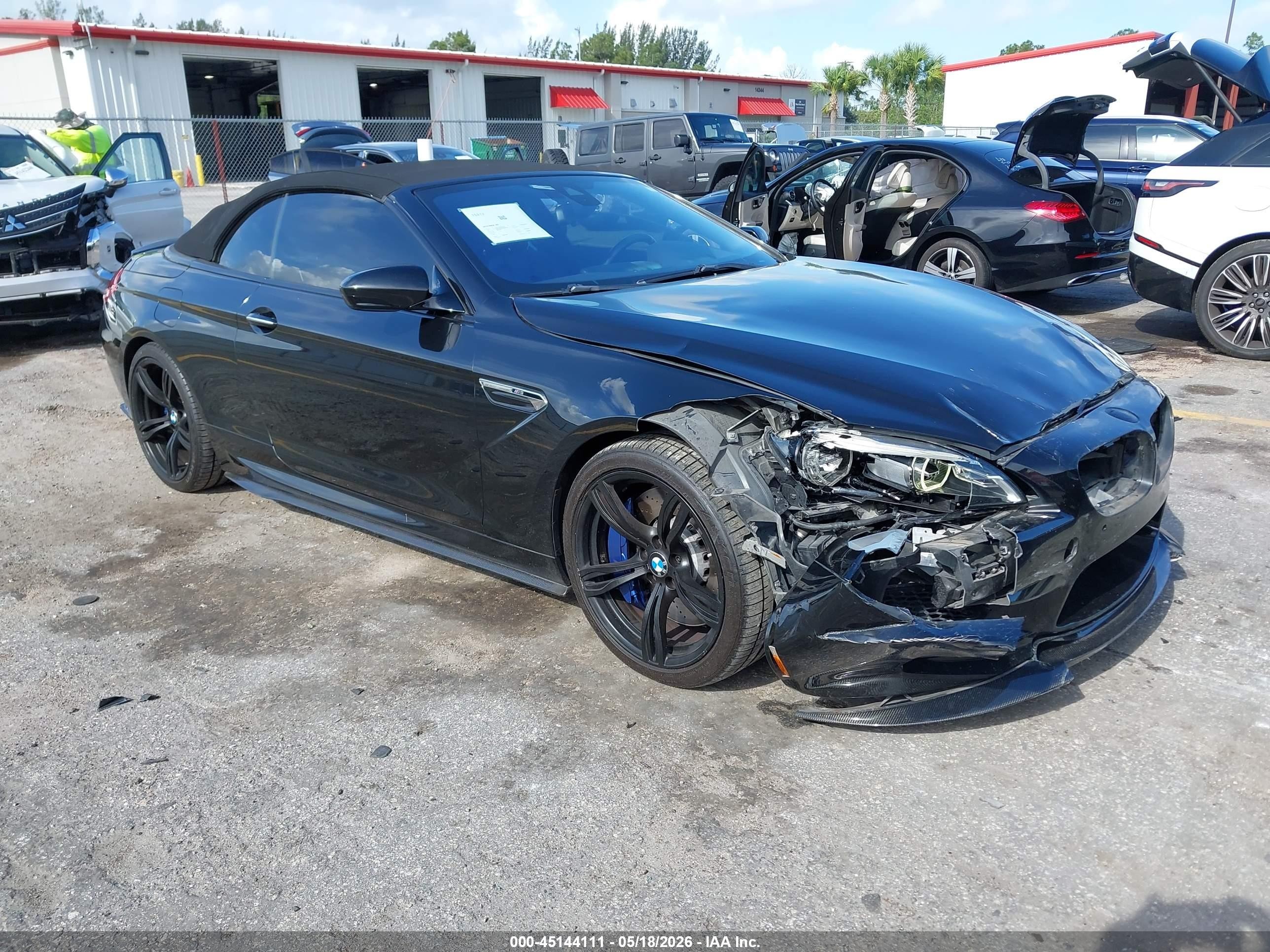2016 BMW M6, VIN WBS6G9C59GD932131 — Front end