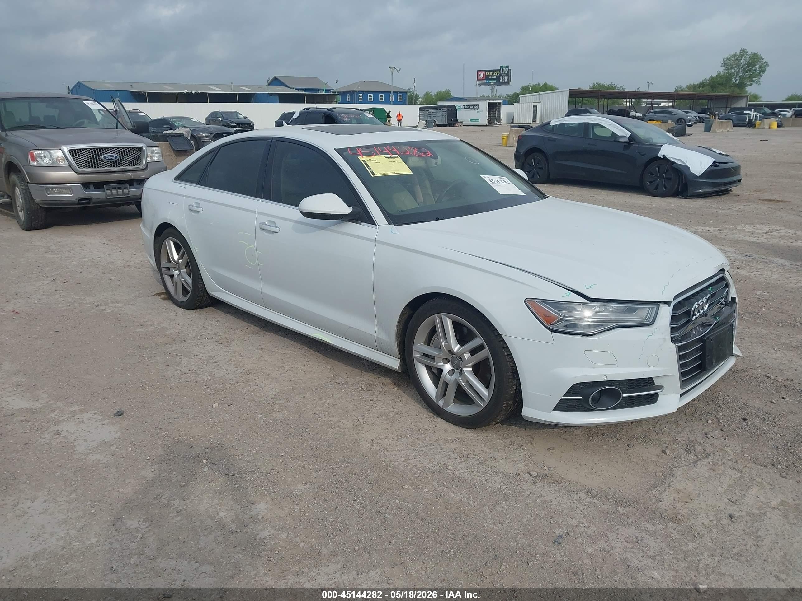 2016 Audi A6 Premium Plus, VIN WAUGFAFC0GN038116 — Front end