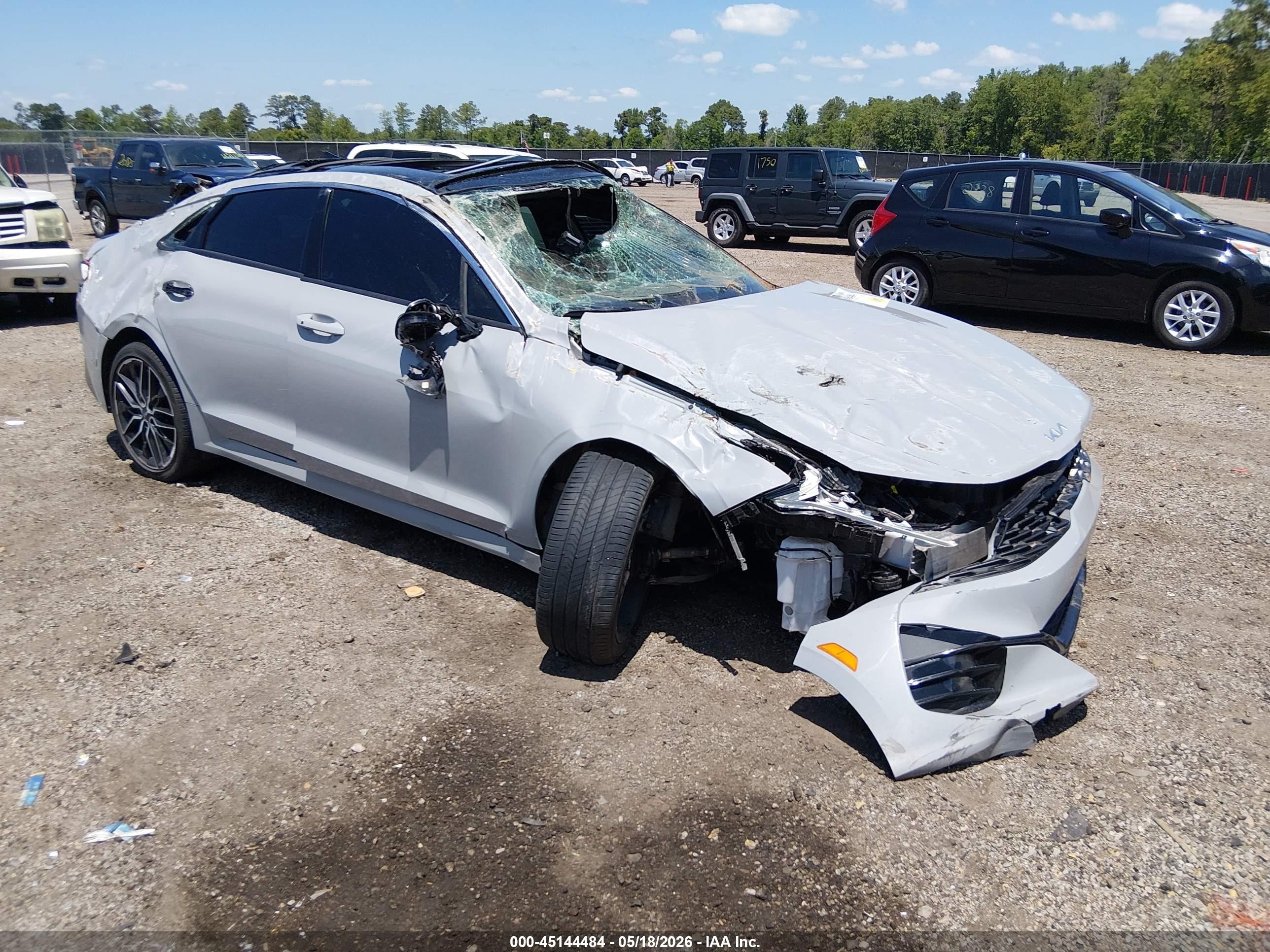 2023 Kia K5 GT, VIN 5XXG44J82PG222532 — Rollover