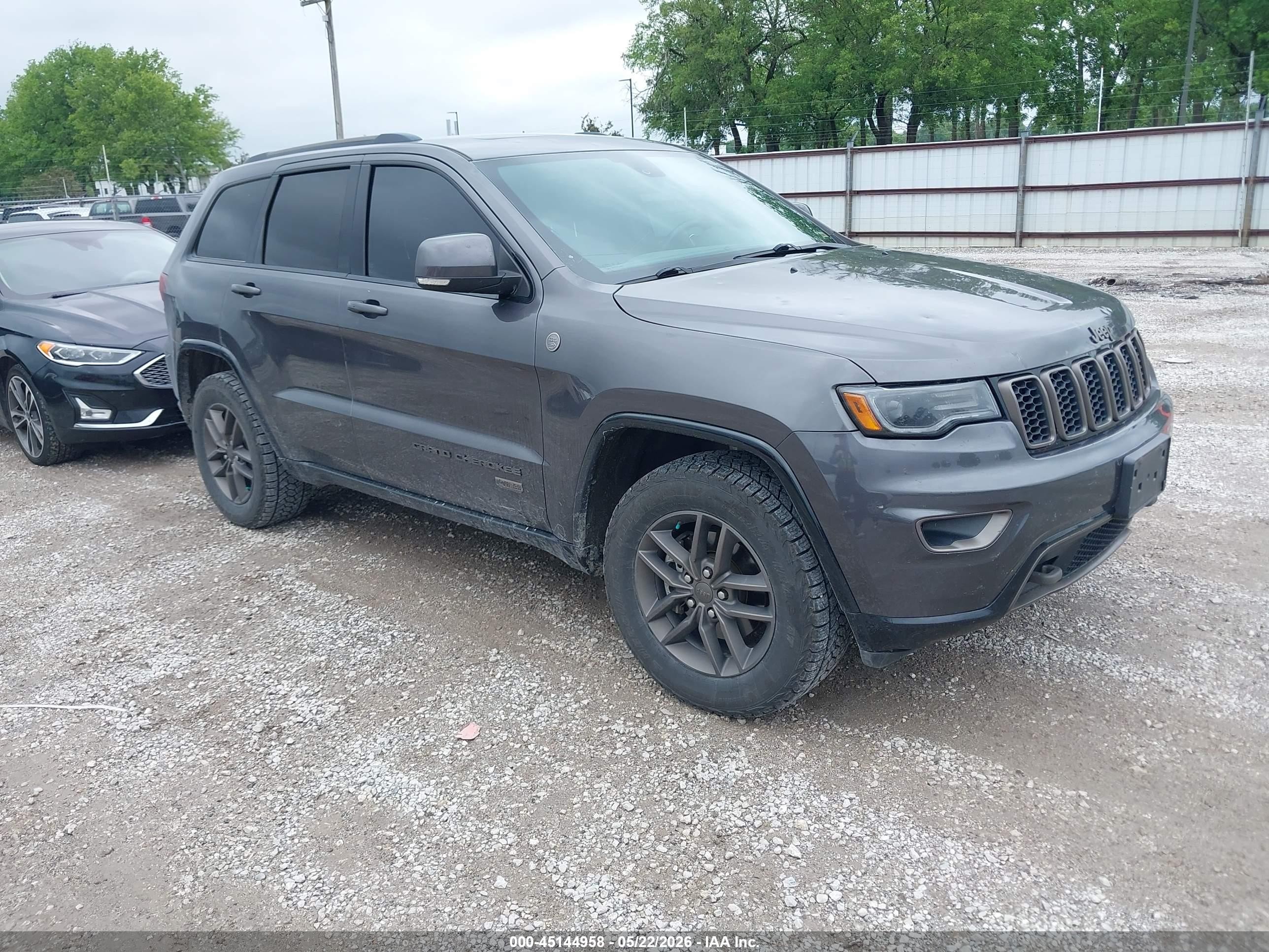 2016 Jeep Grand Cherokee Limited, VIN 1C4RJFBG3GC356467 — Hail