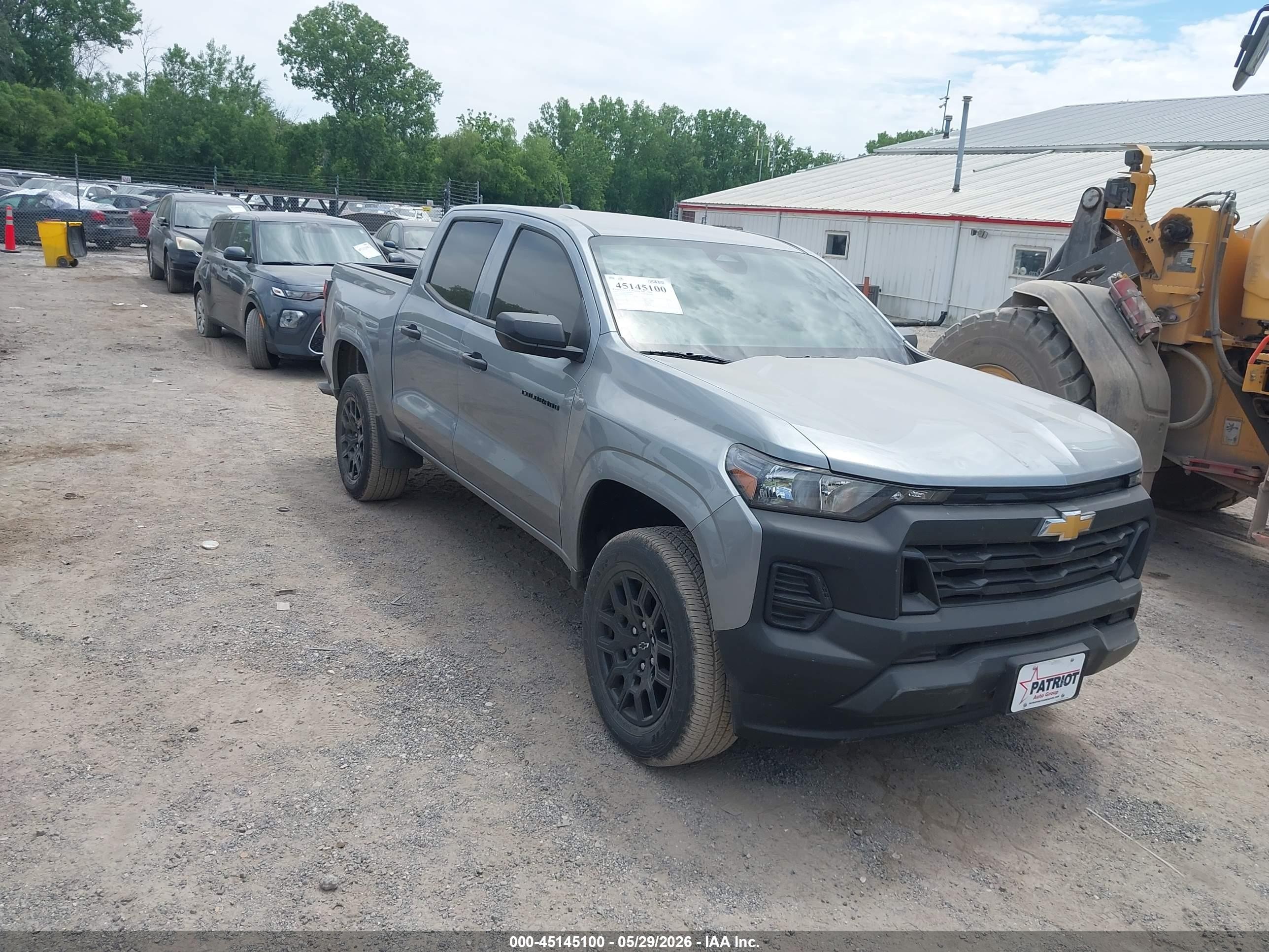 2025 Chevrolet Colorado 2WD Work Truck, VIN 1GCPSBEKXS1245996 — Hail