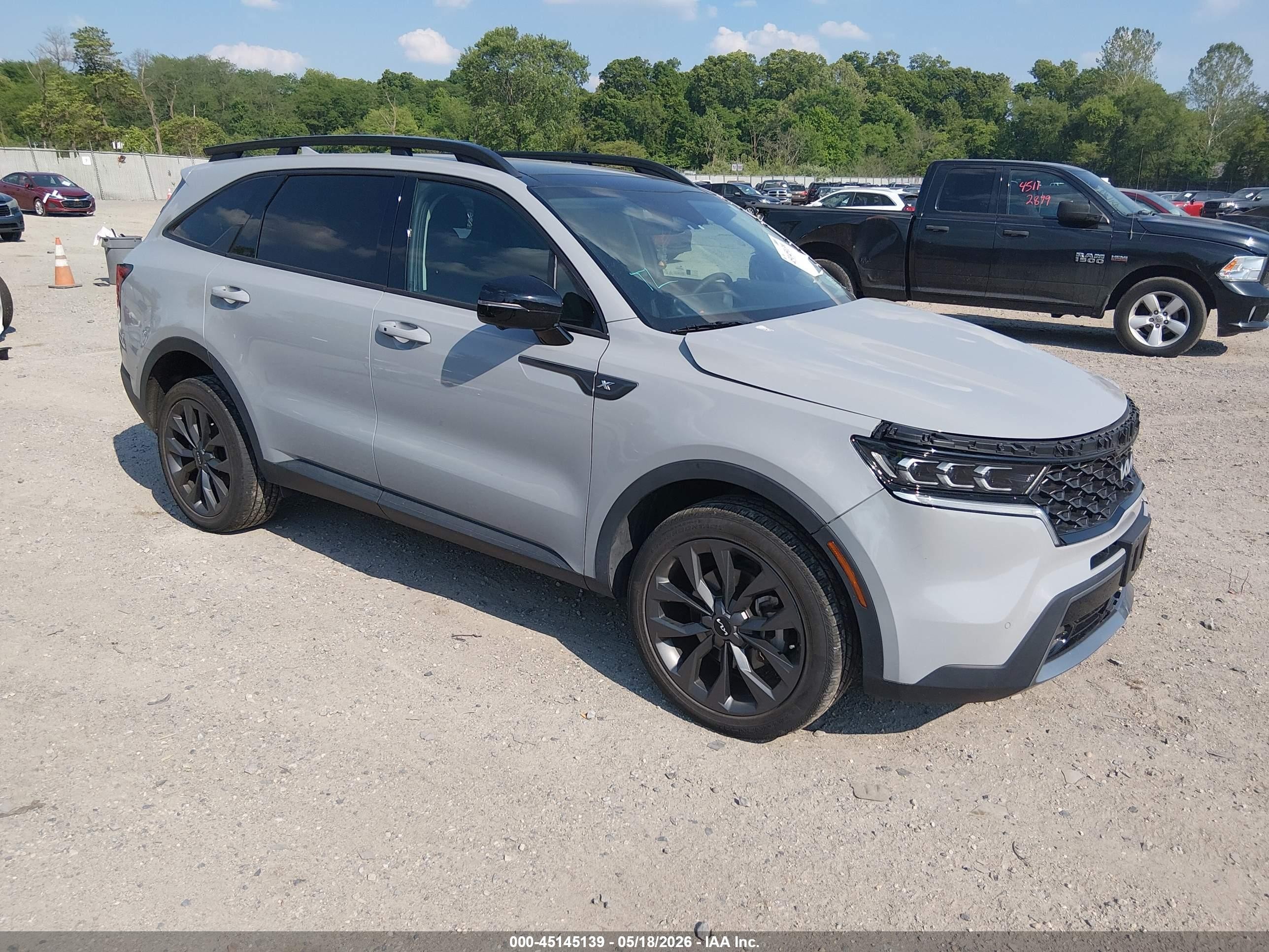 2023 Kia Sorento SX, VIN 5XYRKDLFXPG240430 — Перед