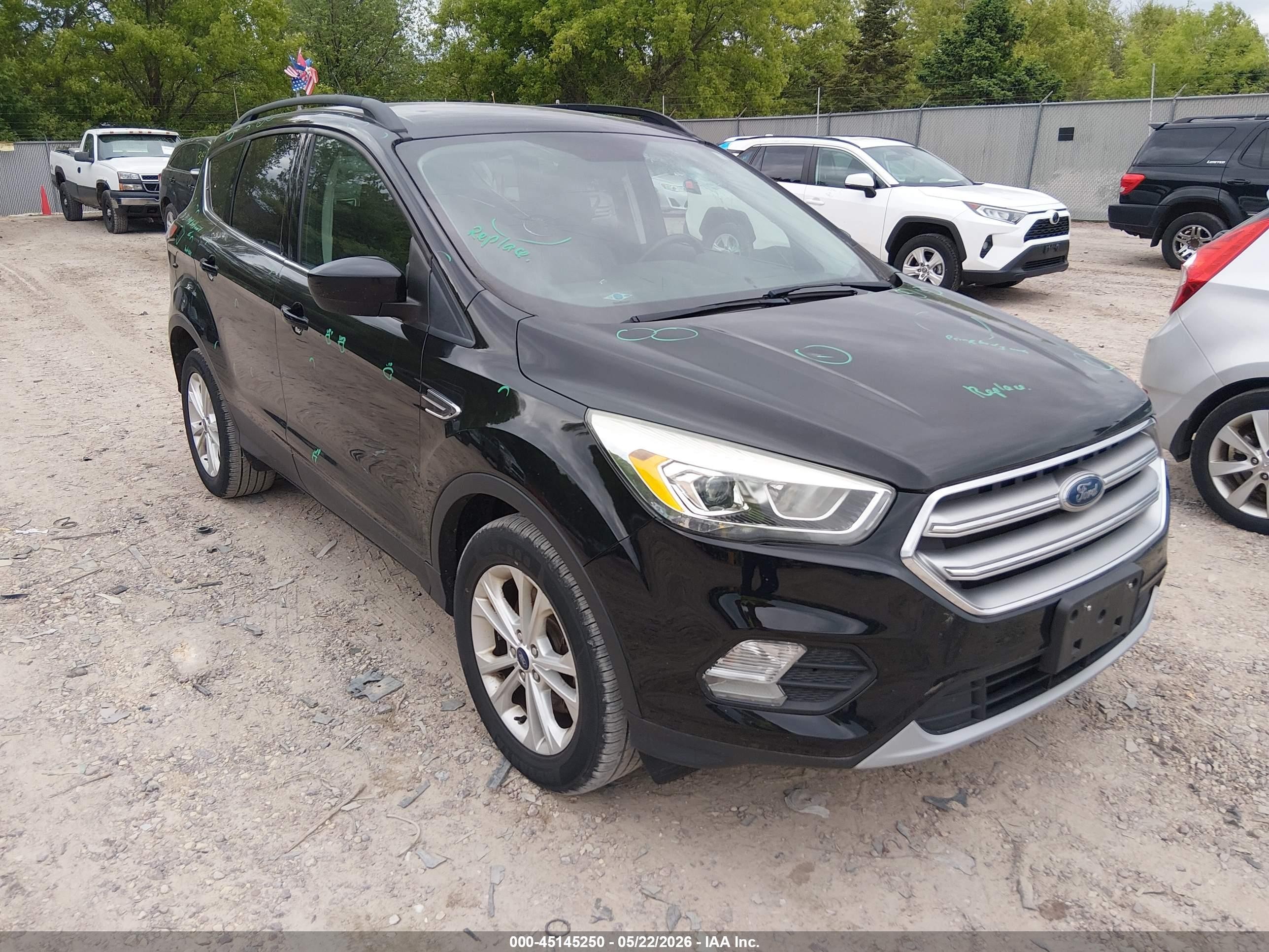 2017 Ford Escape SE, VIN 1FMCU9GD9HUC14967 — Hail