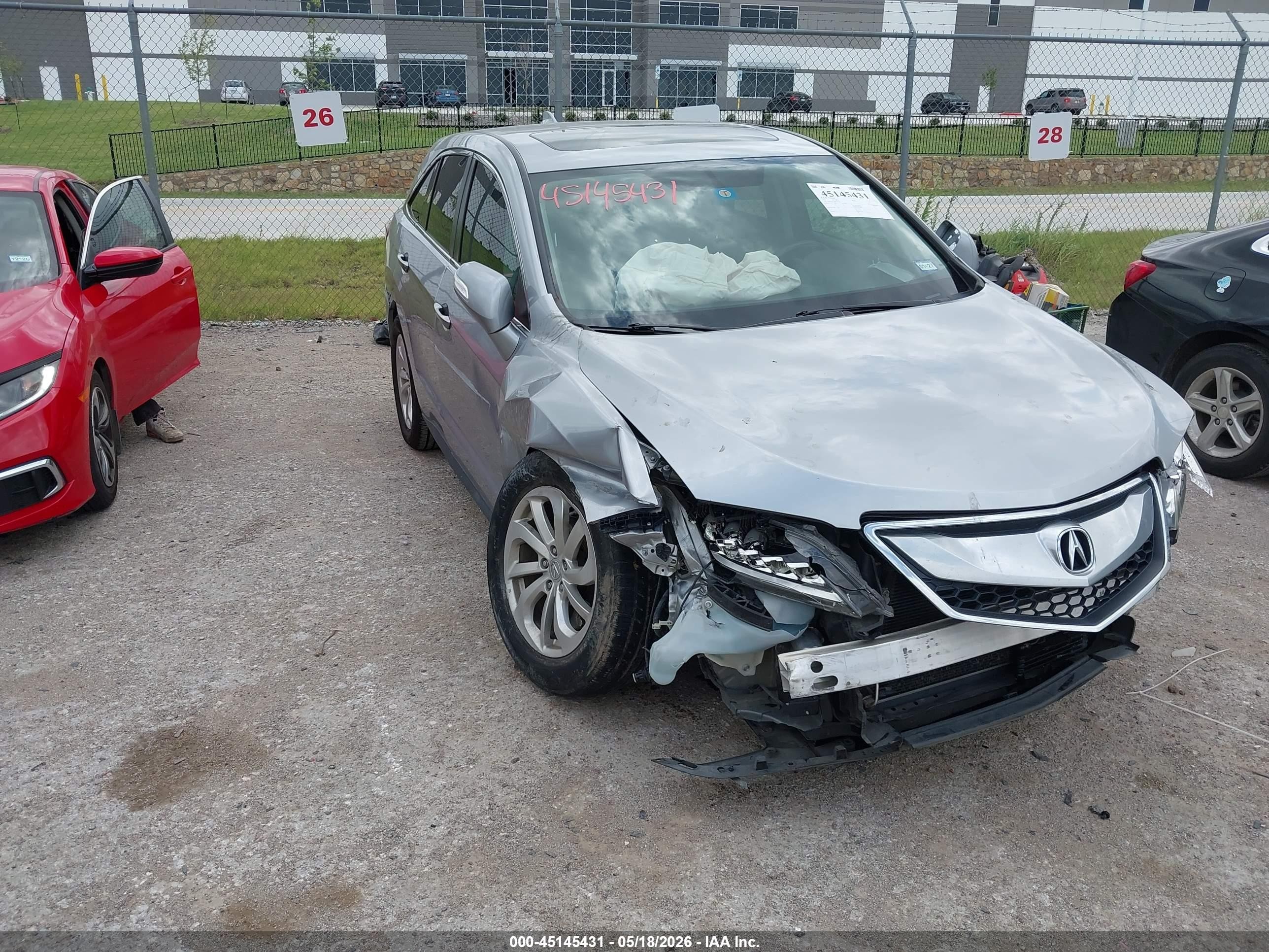 2017 Acura RDX, VIN 5J8TB3H32HL019734 — Front end