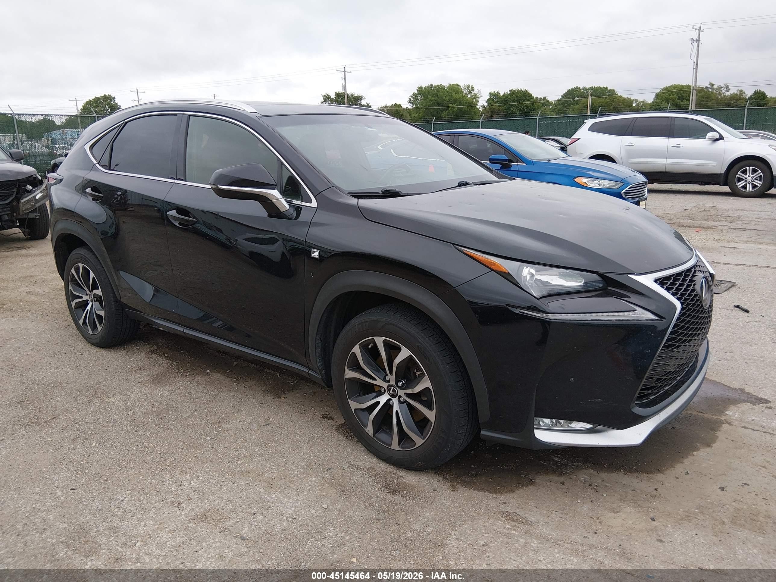 2015 Lexus NX 200t, VIN JTJBARBZ9F2029111 — Hail